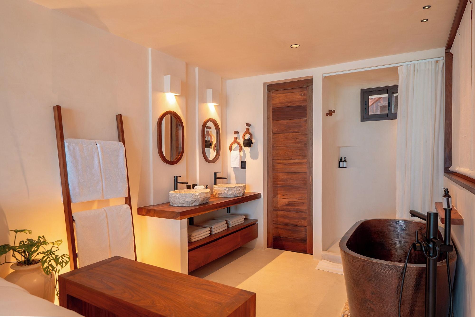 Suite estudio junior, 2 camas Queen size, vista al mar