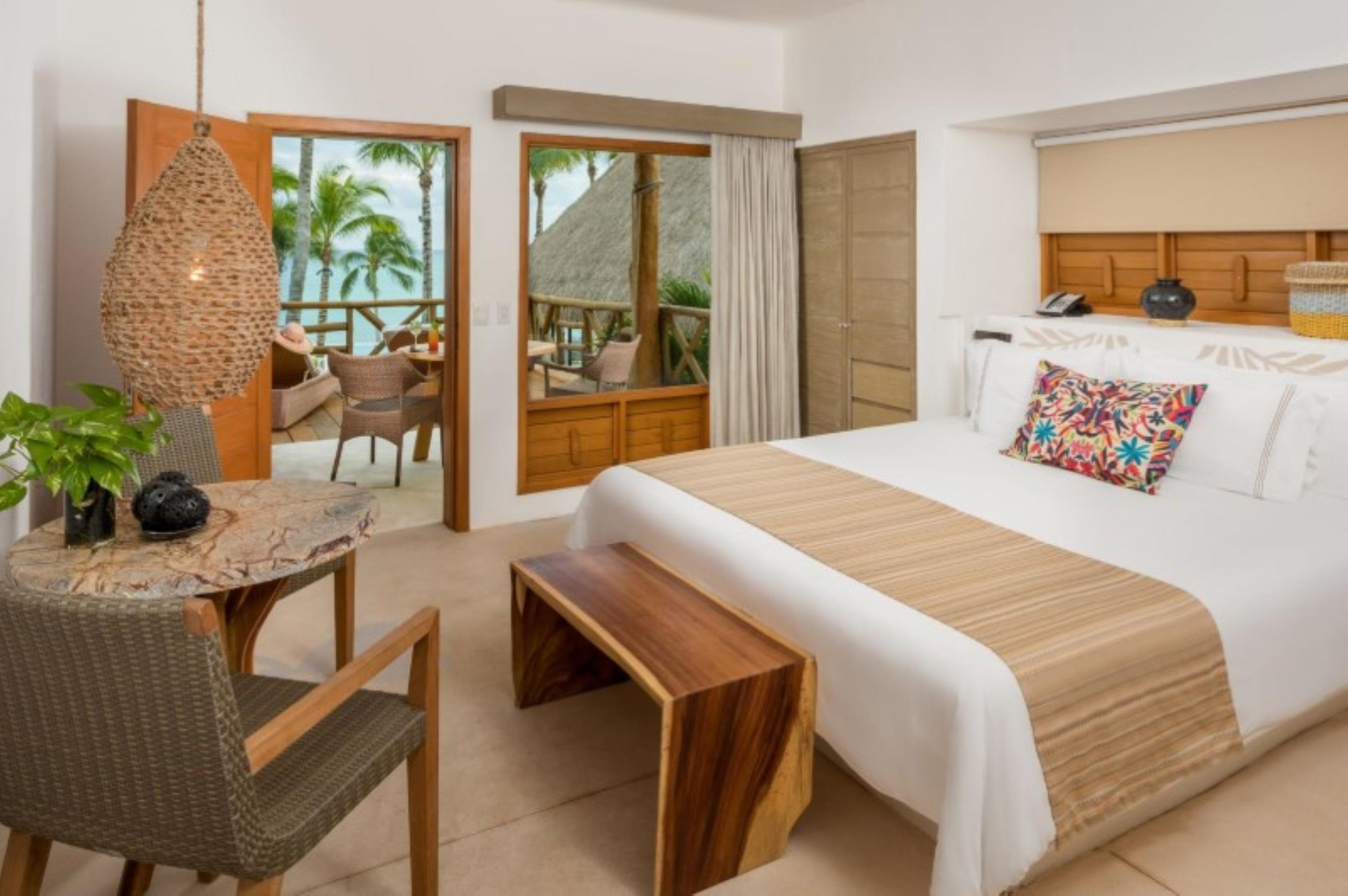 Habitación Cuádruple Super con Vista Parcial del Mar