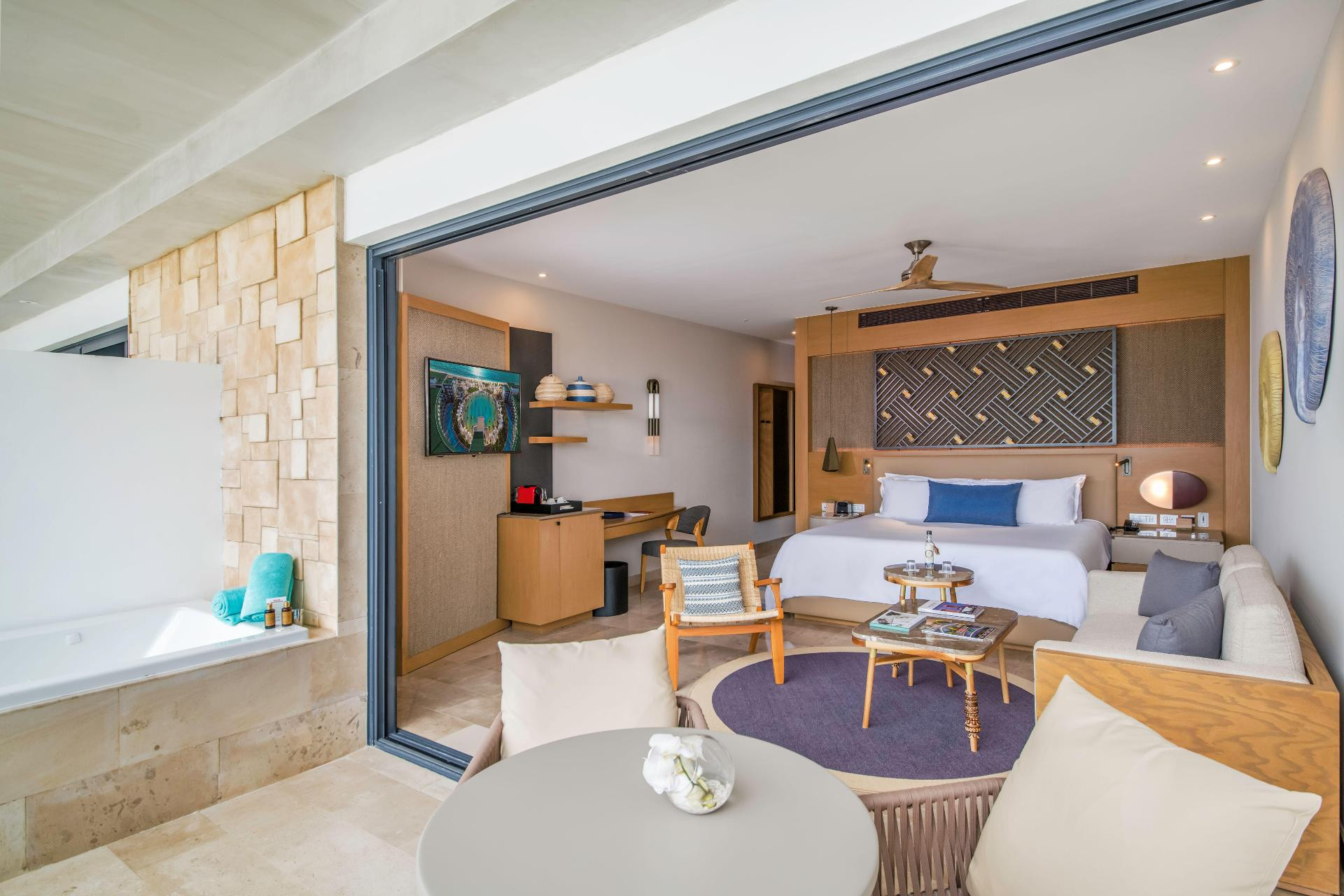 Habitación de Lujo con Vista al Jardín