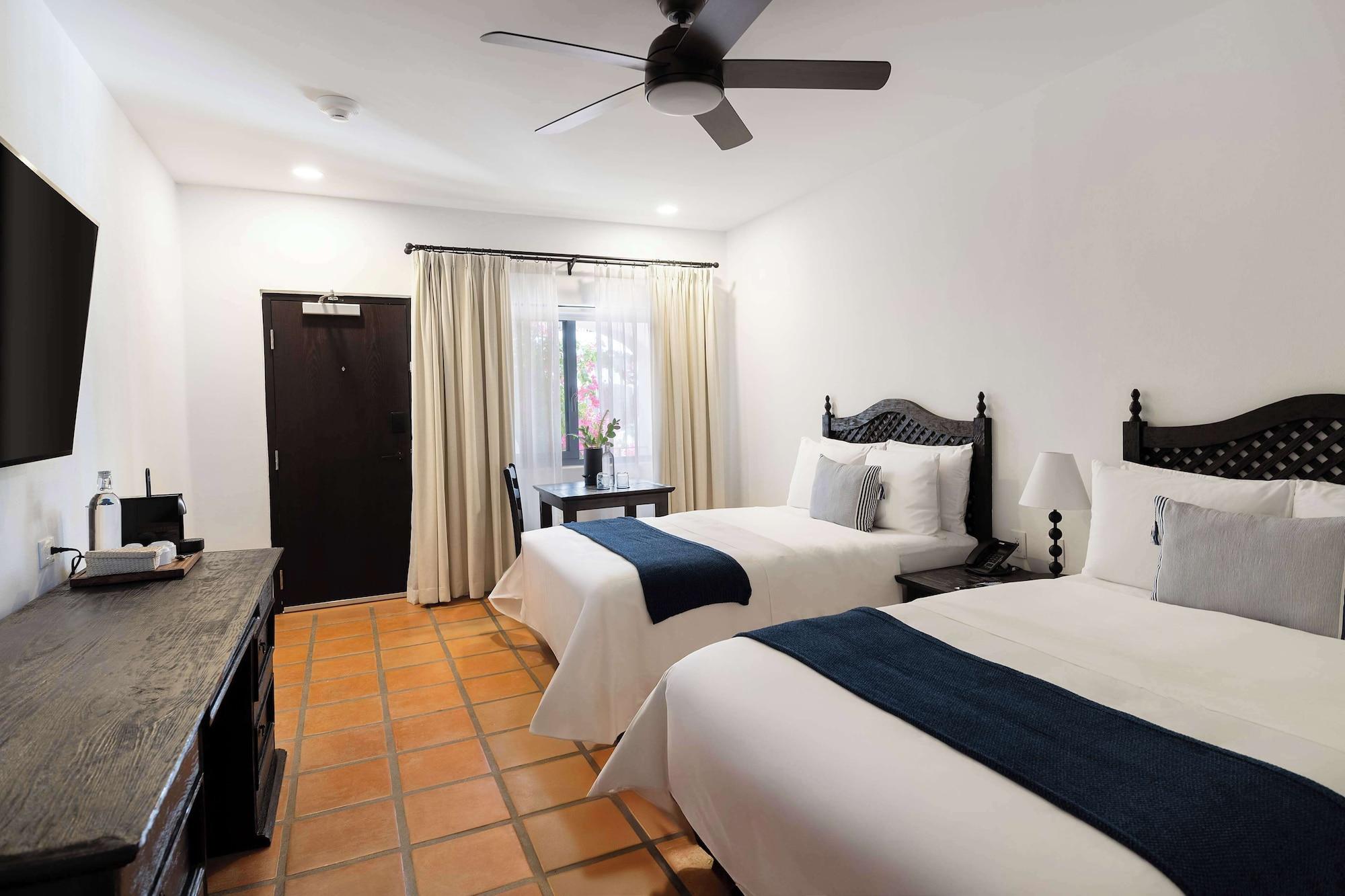 Habitación, 2 camas dobles, con acceso para personas discapacitadas, acceso a la piscina