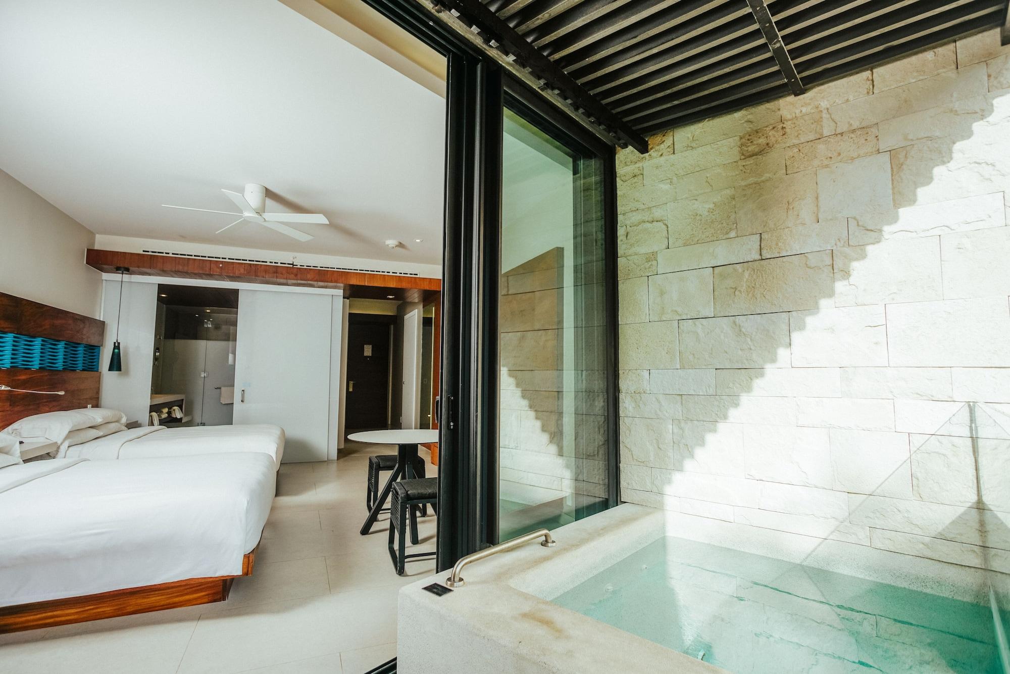 Habitación Vista al Jardín con 2 Camas Queen y Mini Plunge Pool