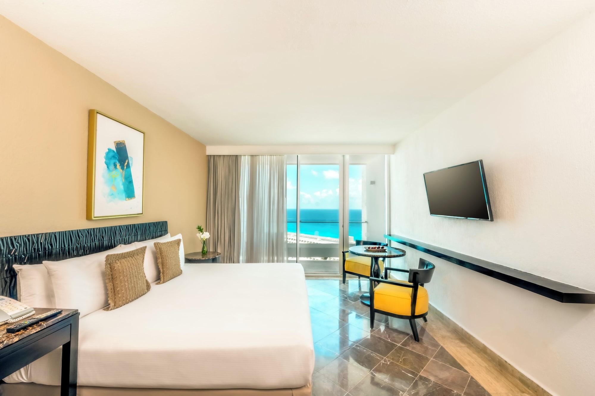 Habitación estándar, 1 cama King Size, vista parcial al océano