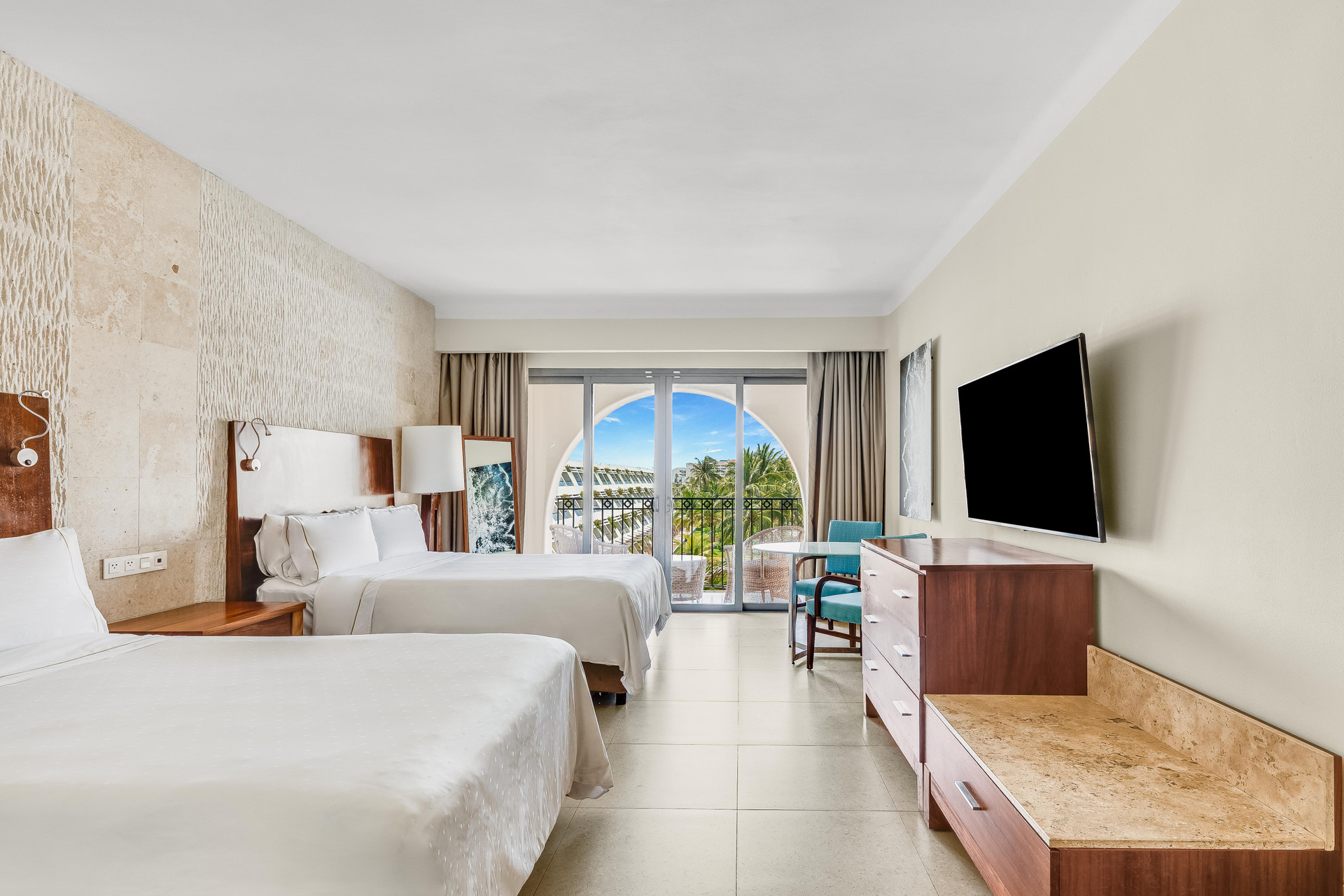 Premium Garden View, 2 Double