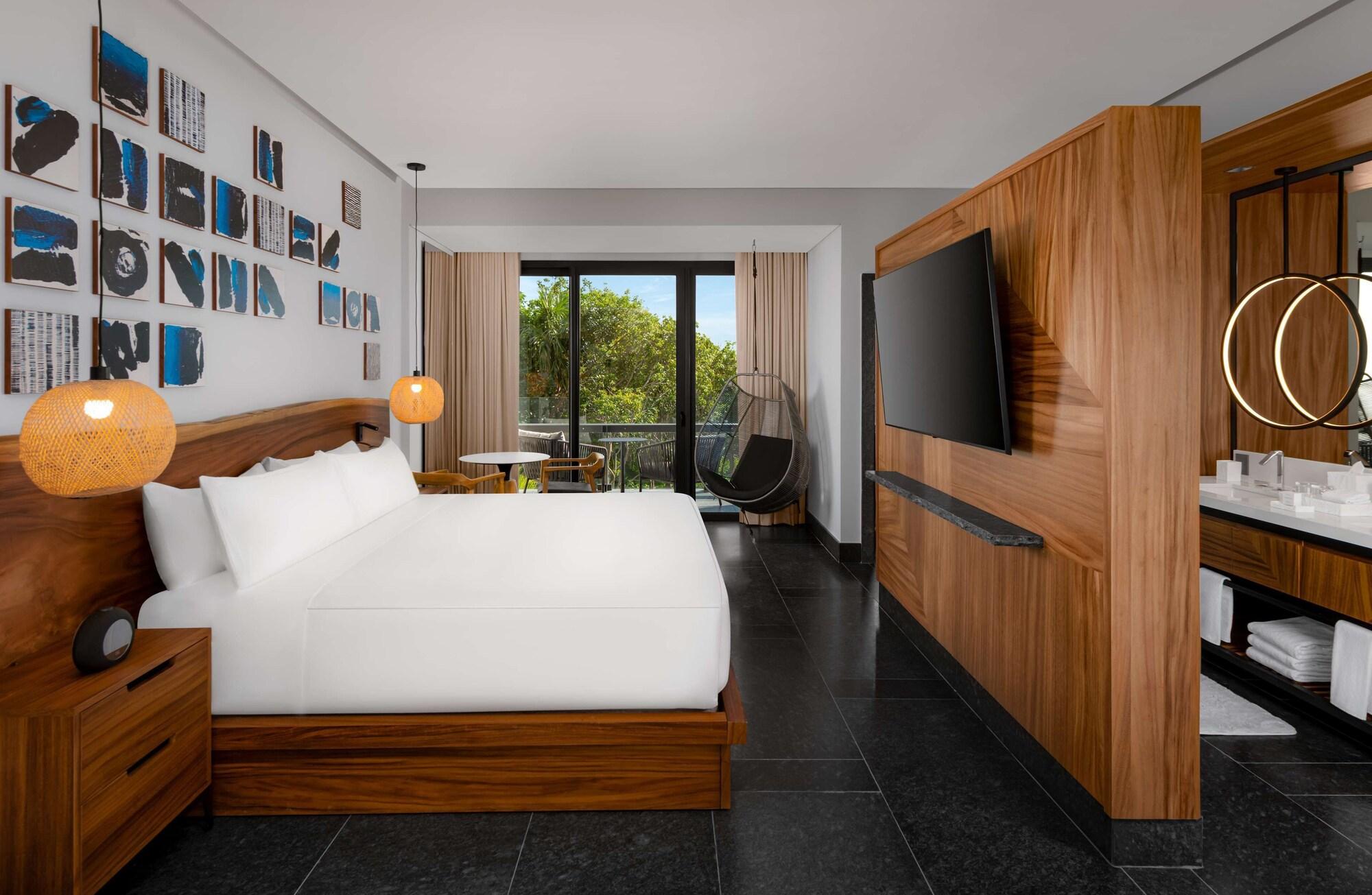 Habitación, 1 cama King size, con acceso para personas discapacitadas (Roll-in Shower)