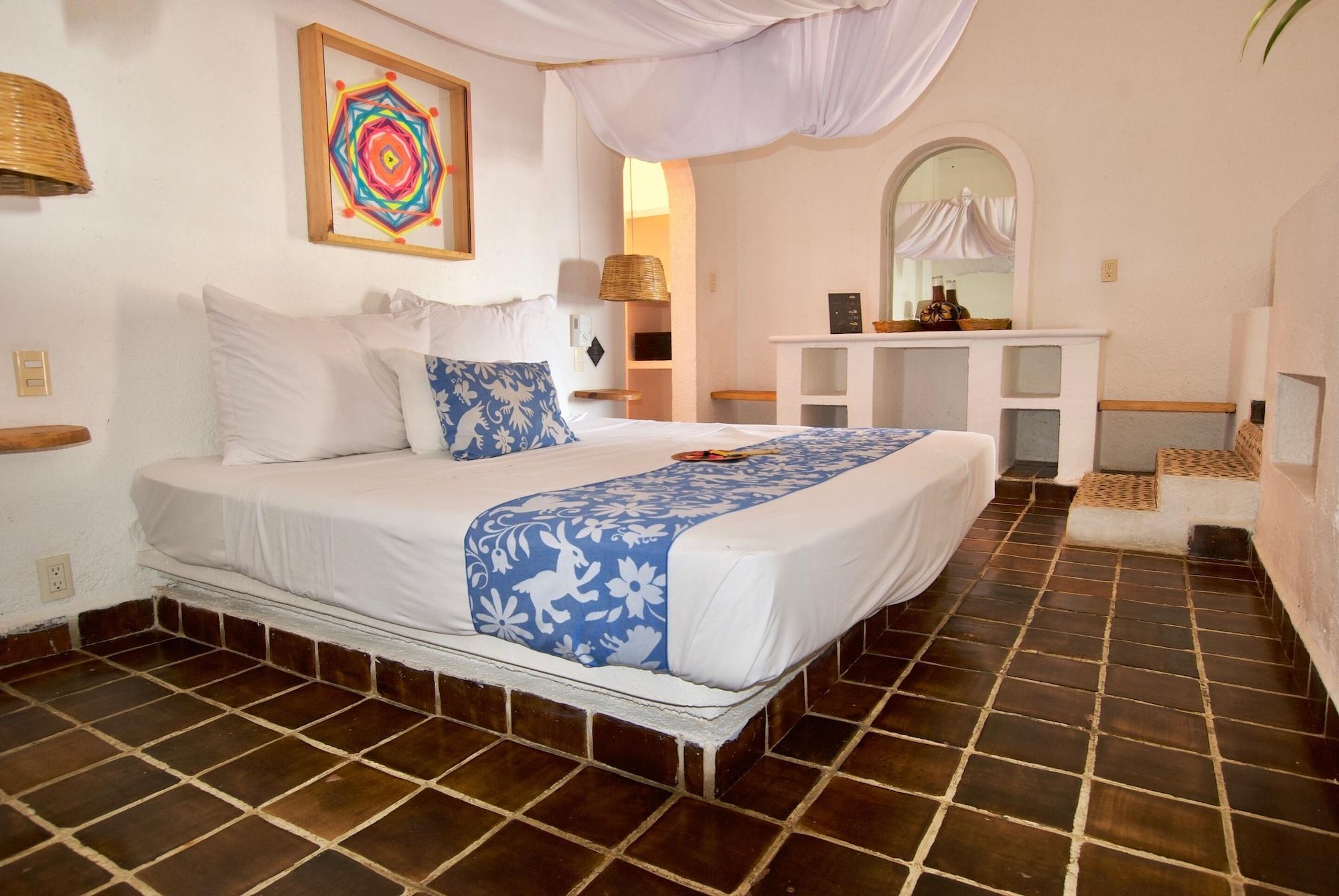 Habitación, vista parcial al mar