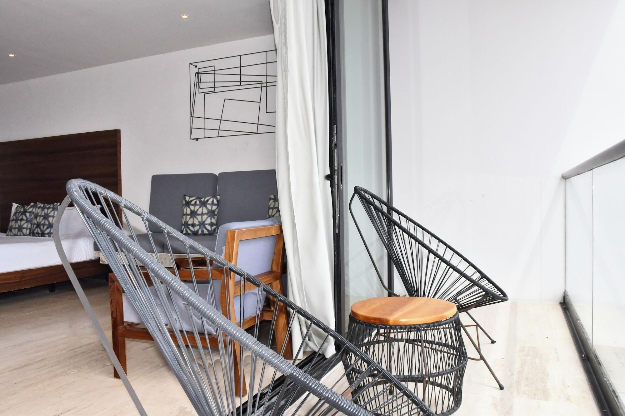 Suite estudio de lujo, balcón
