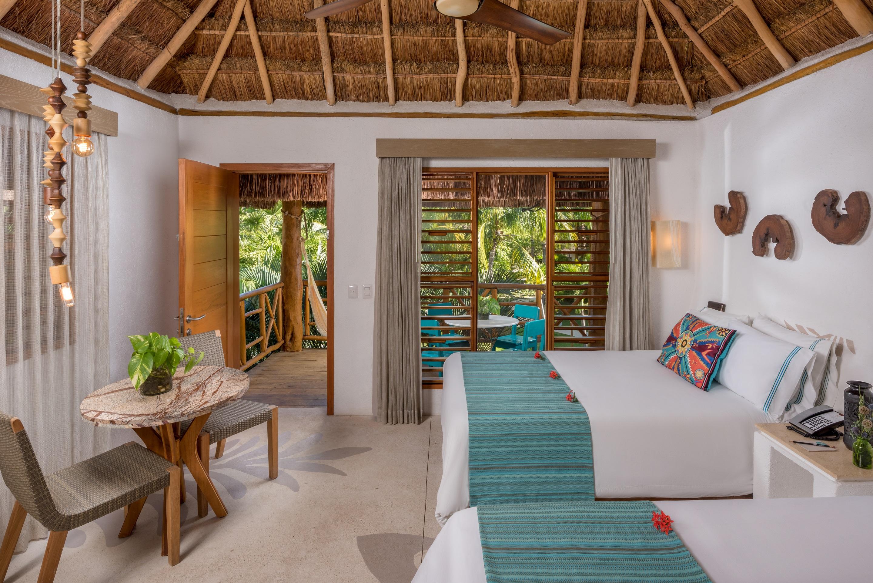 Habitación Cuádruple Classic con Vista al Jardín