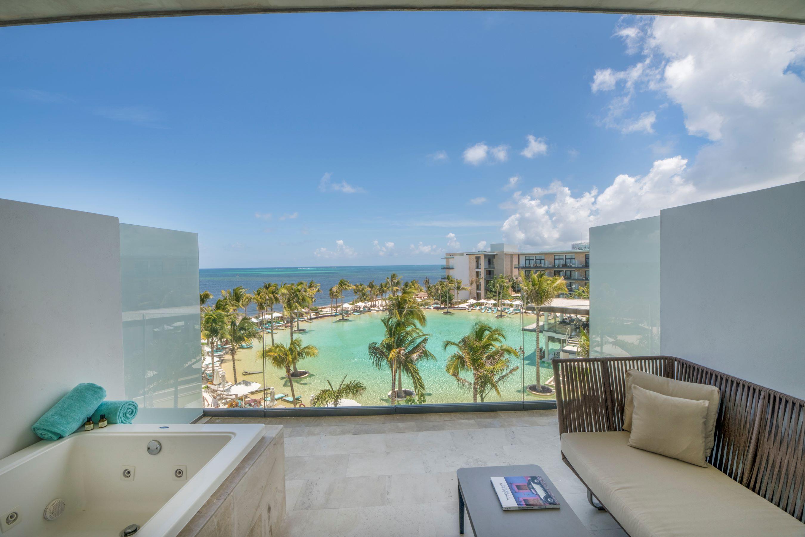 Habitación Doble de Lujo con Vista al Mar