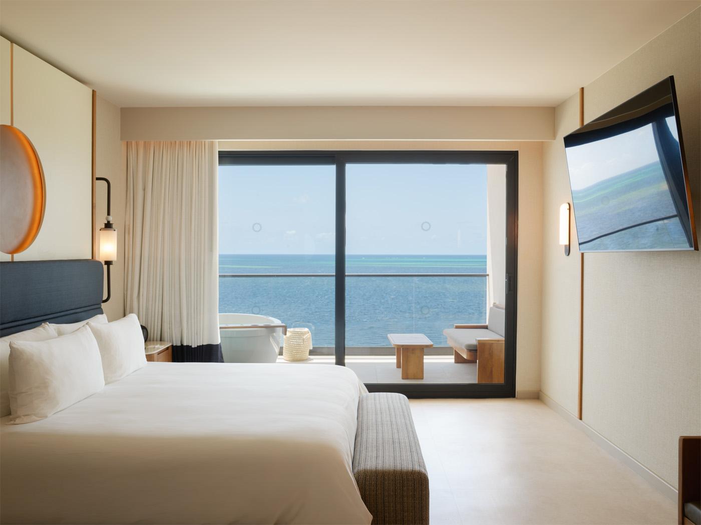 Habitación Doble de Lujo con Vista al Mar