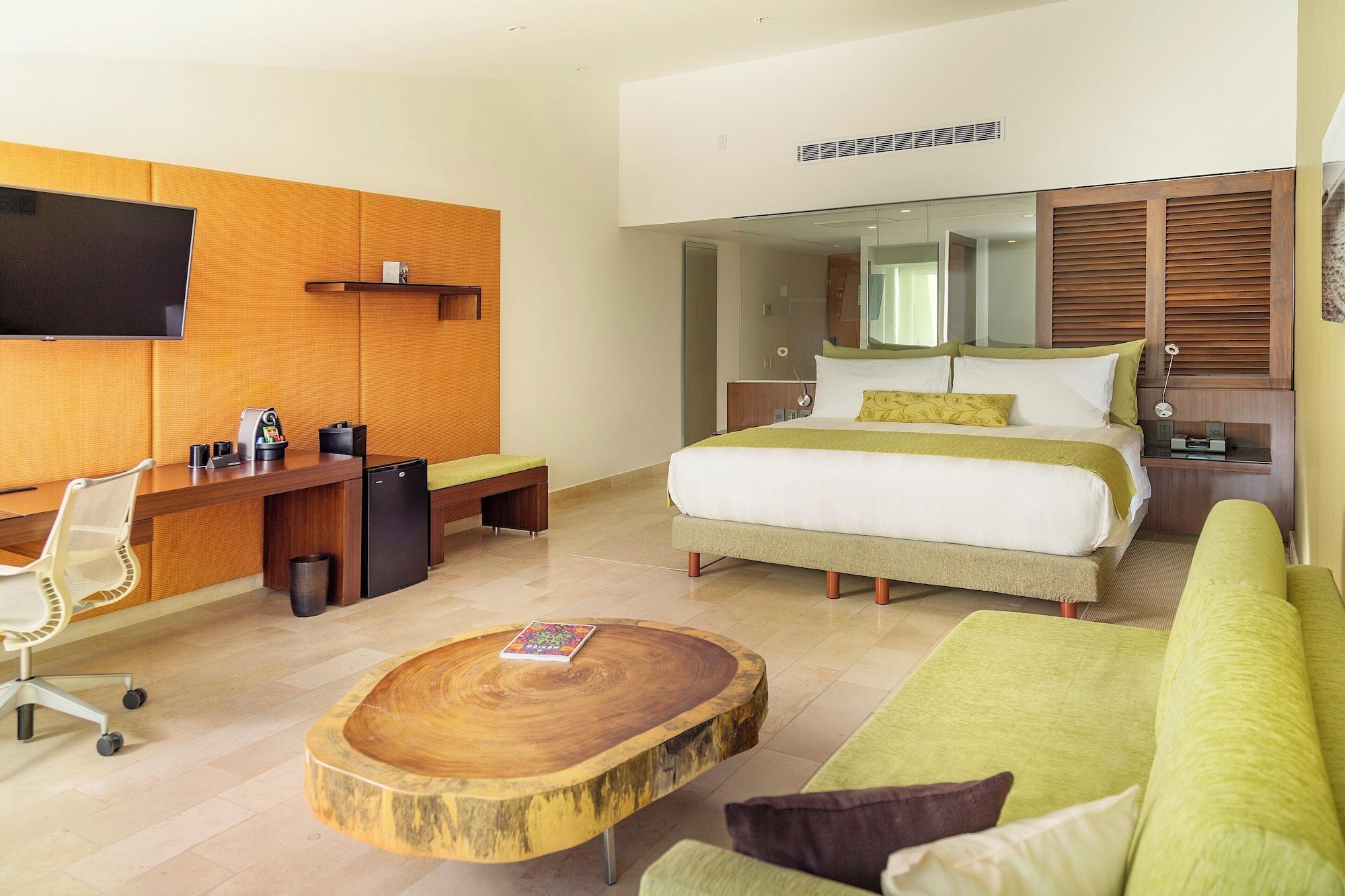 Habitación Club, 1 cama King size, terraza, vista al océano