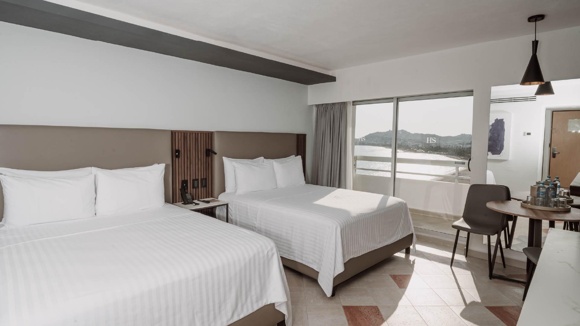 Habitación Estándar con Vista Parcial del Mar