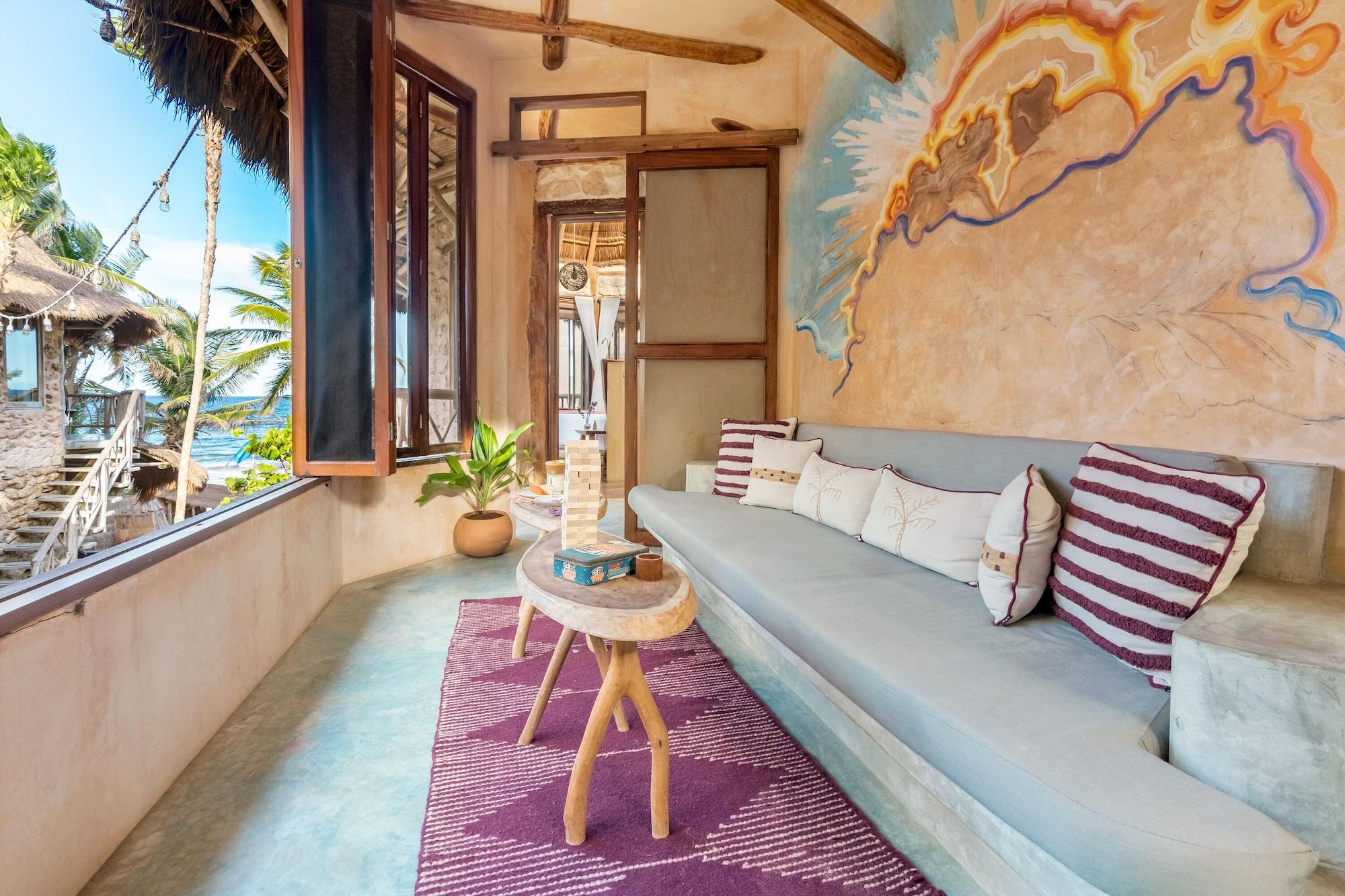 Suite Deluxe, balcón, vista parcial al océano