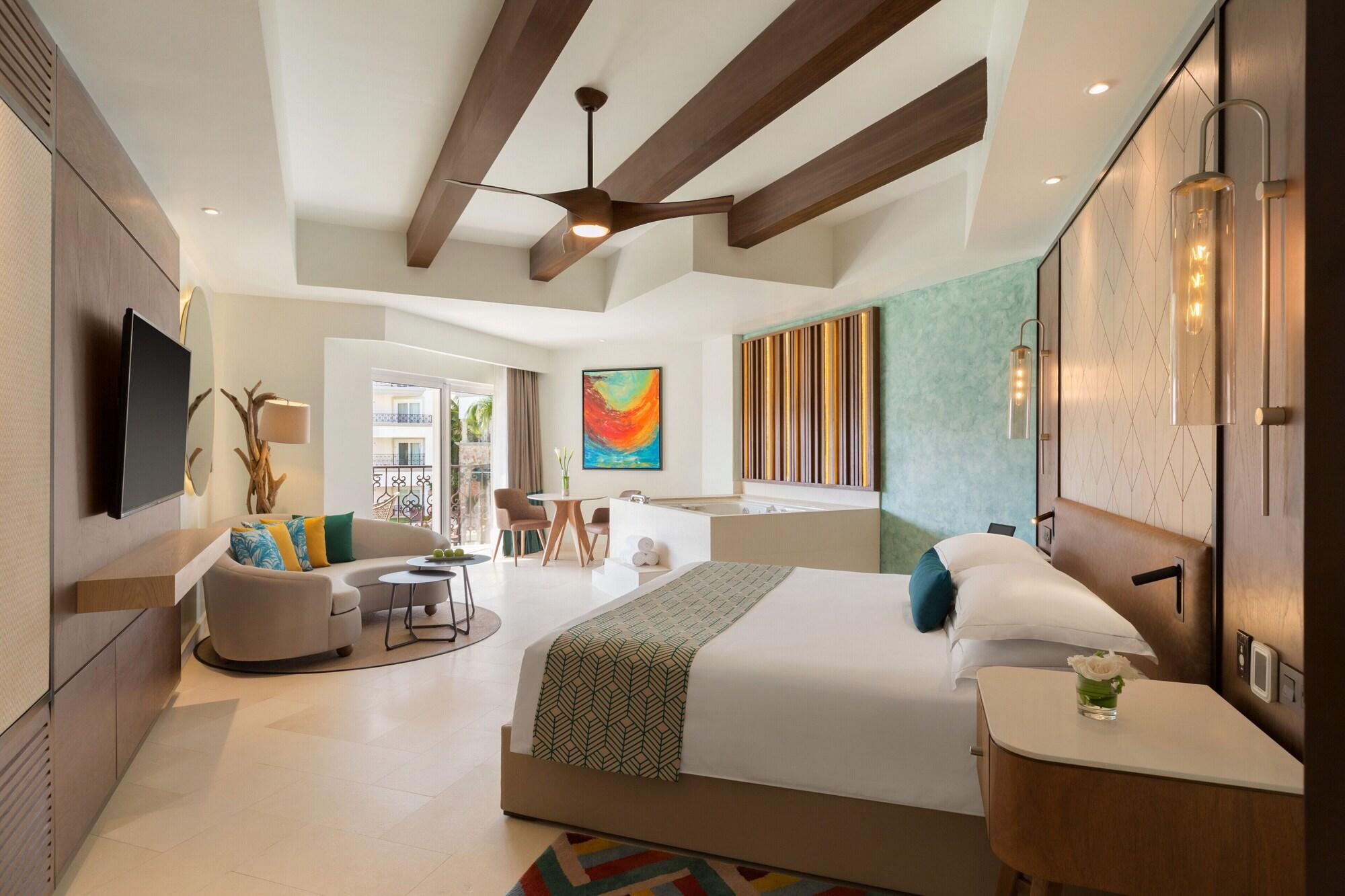Suite junior, 1 cama King size, vista al jardín