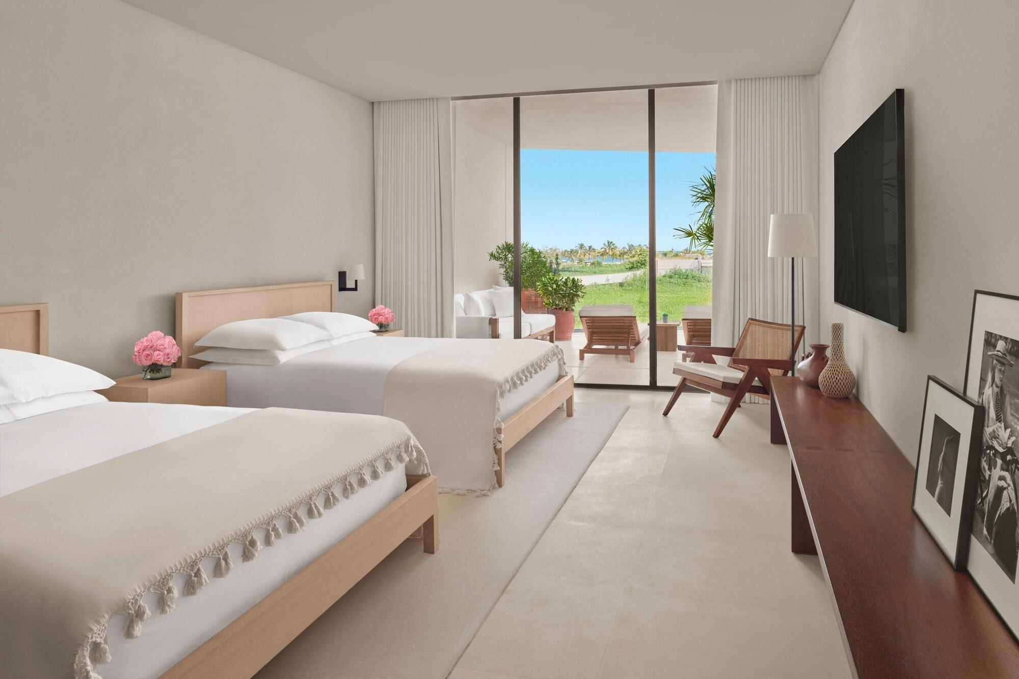 Habitación Deluxe, 2 camas Queen size, para no fumadores, terraza (Terrace)