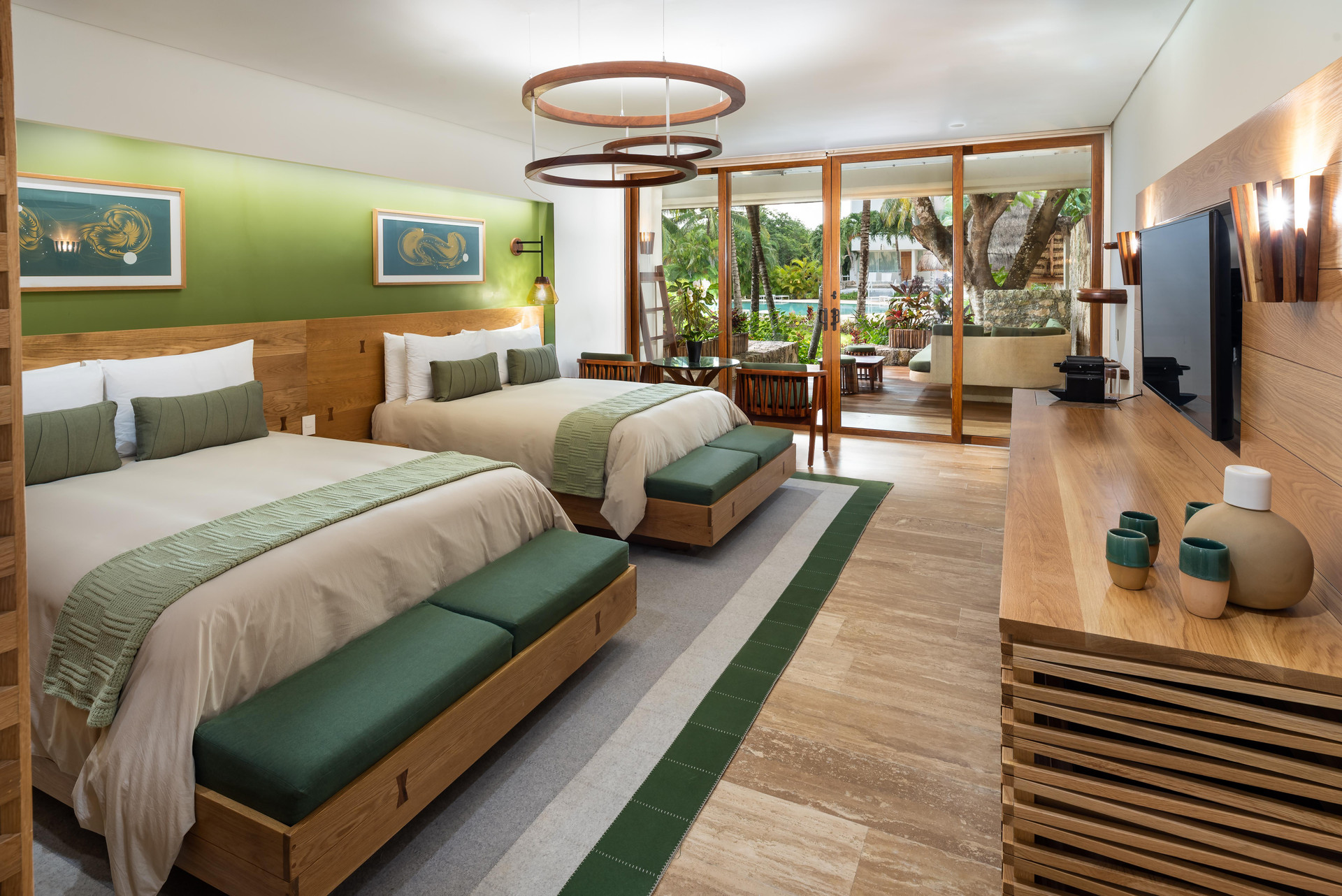 Habitación Superior con Vista a la Piscina