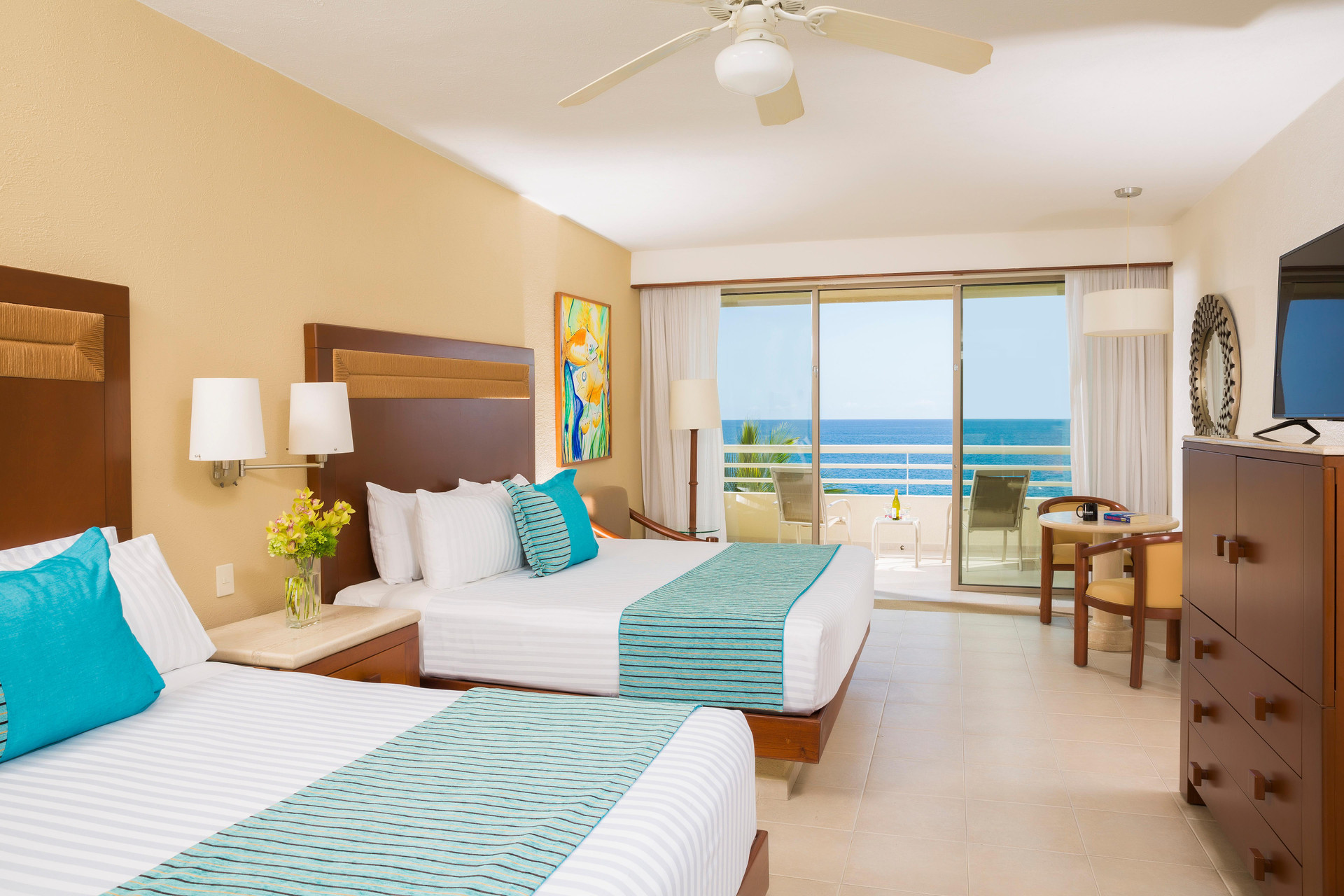 Habitación Doble de Lujo con Vista a la Playa