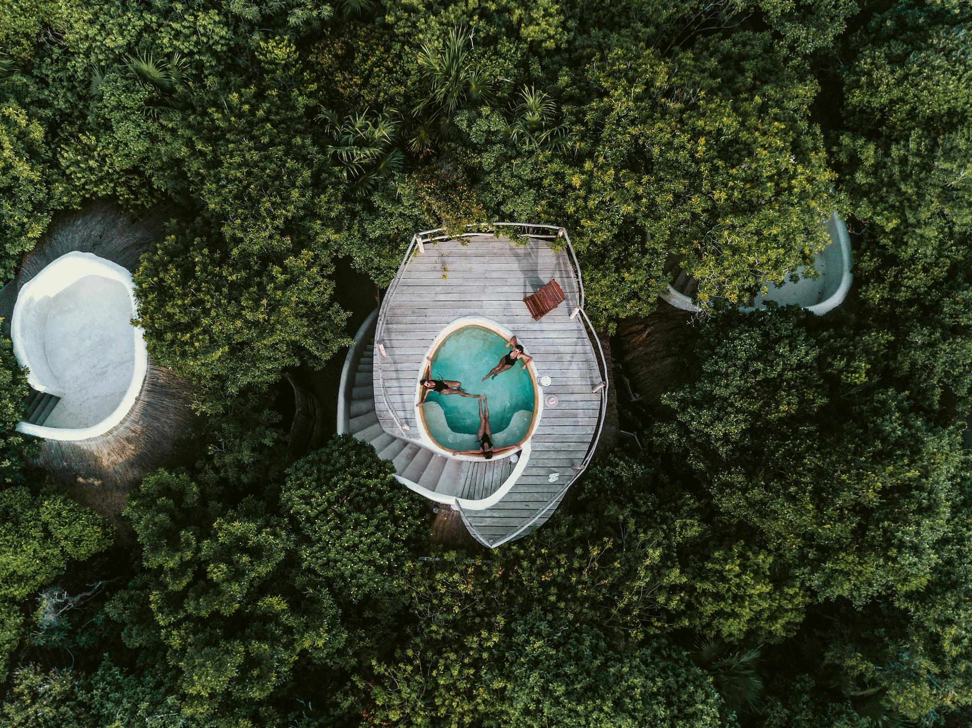 Habitación, piscina privada (Casita Jungle, Rooftop Pool)