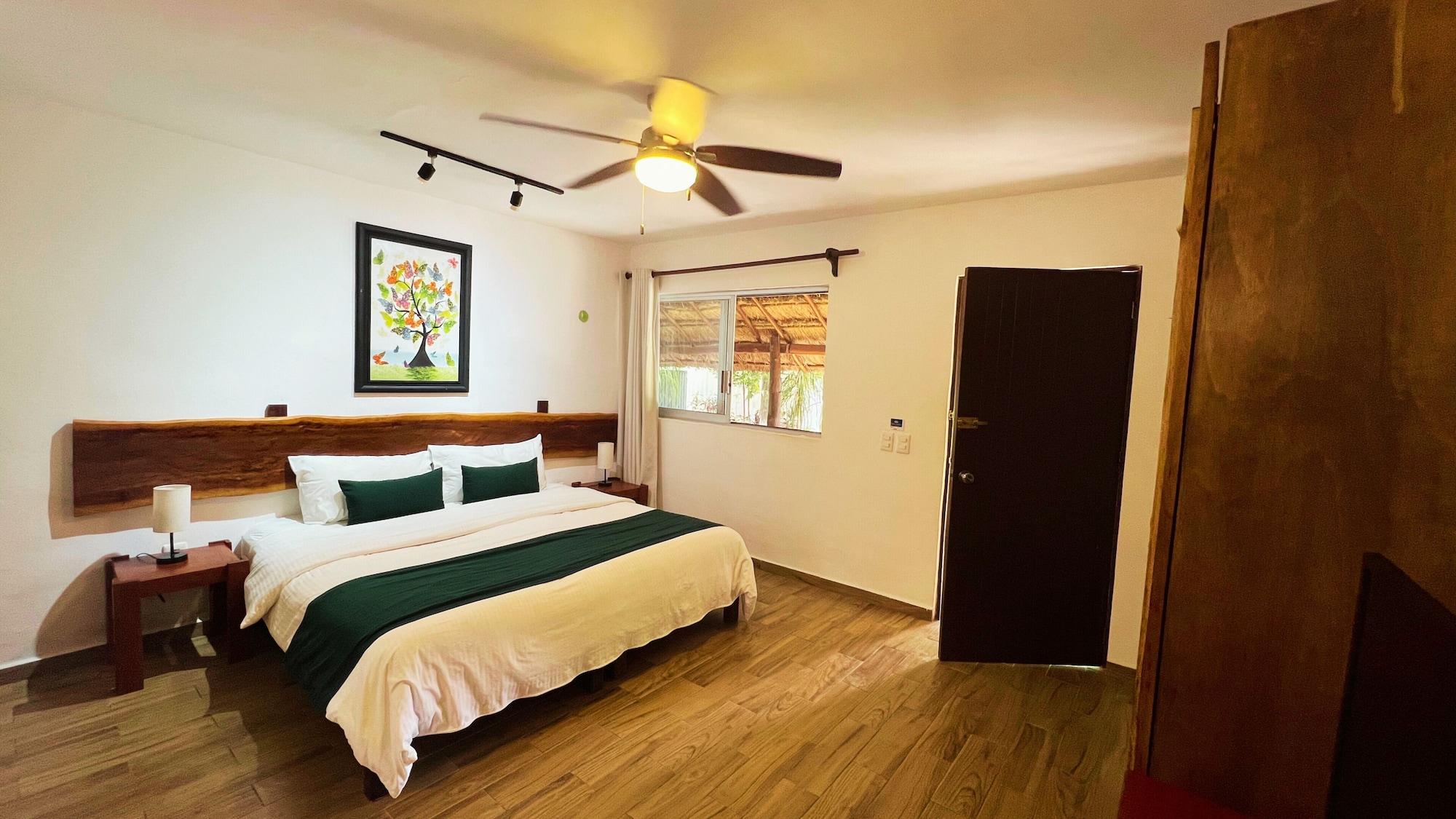Habitación doble Deluxe, 1 cama King size, vista al jardín