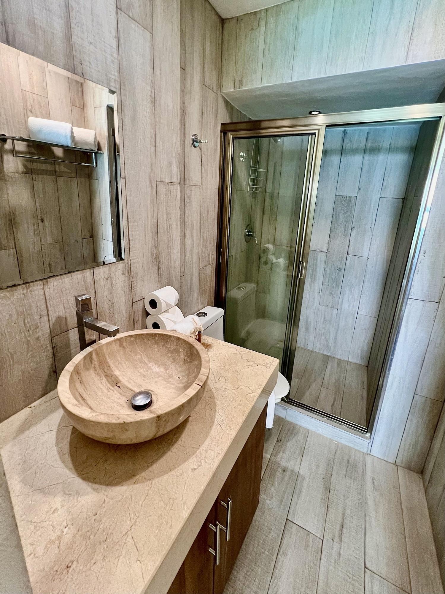 Suite estudio panorámica, balcón, vista al mar