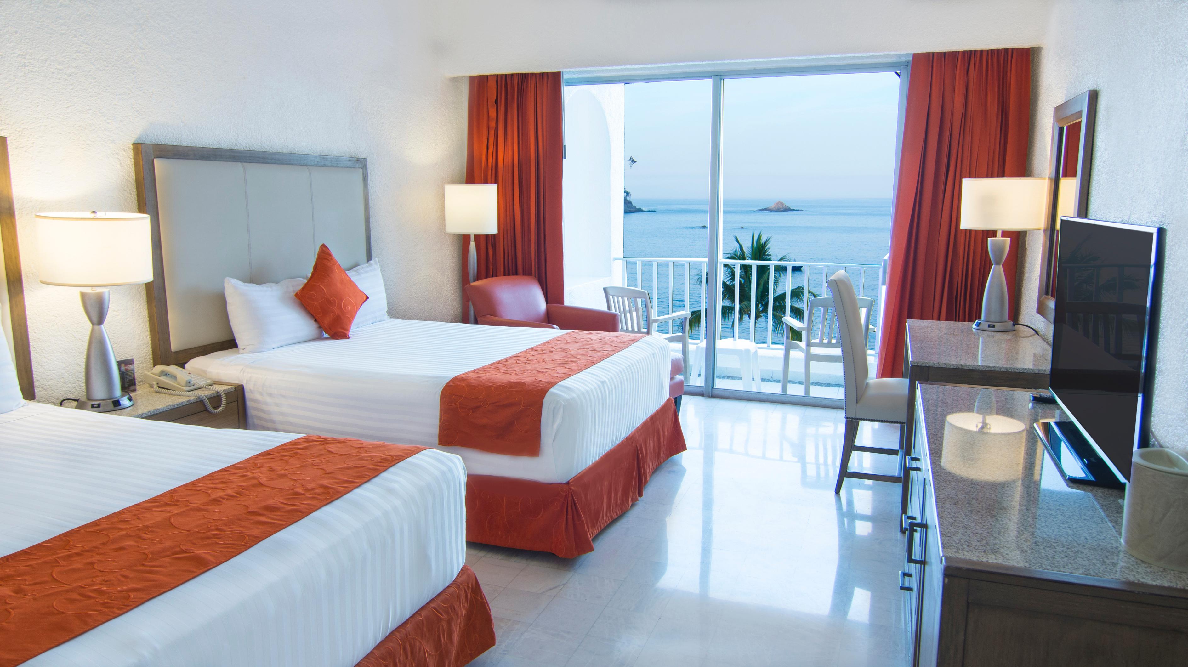 Habitación Doble Estándar con Vista al Mar