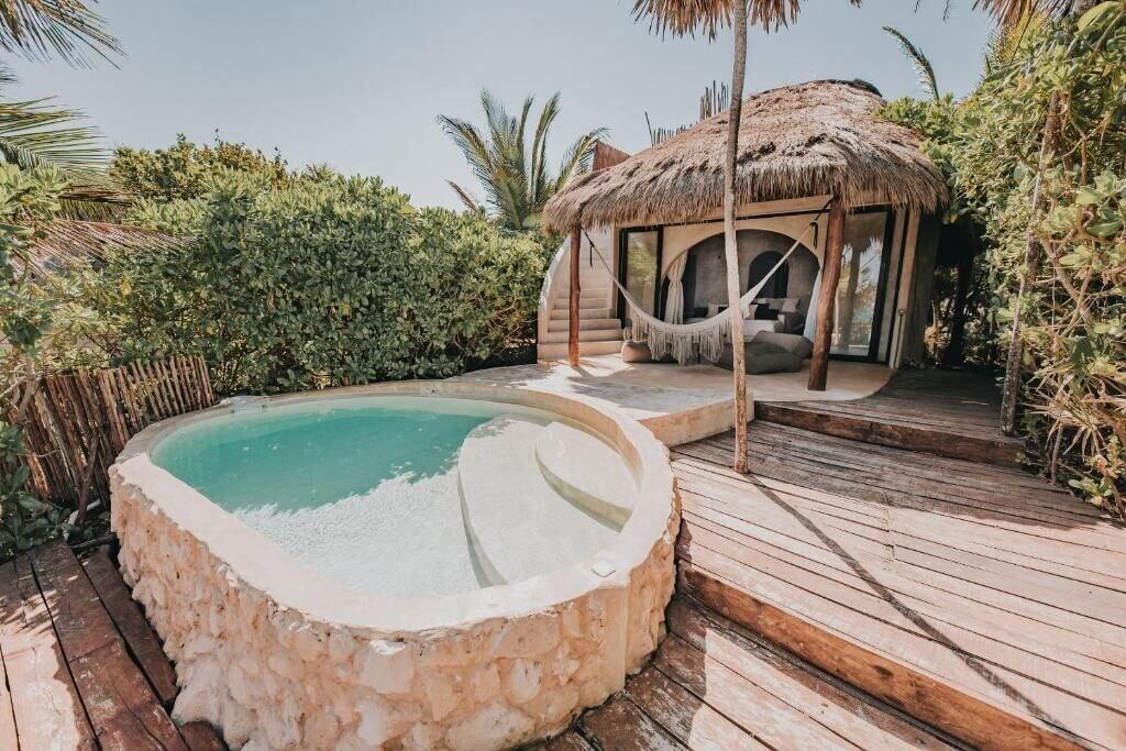 Habitación, piscina privada, vista al océano (Casita, Ground Pool)