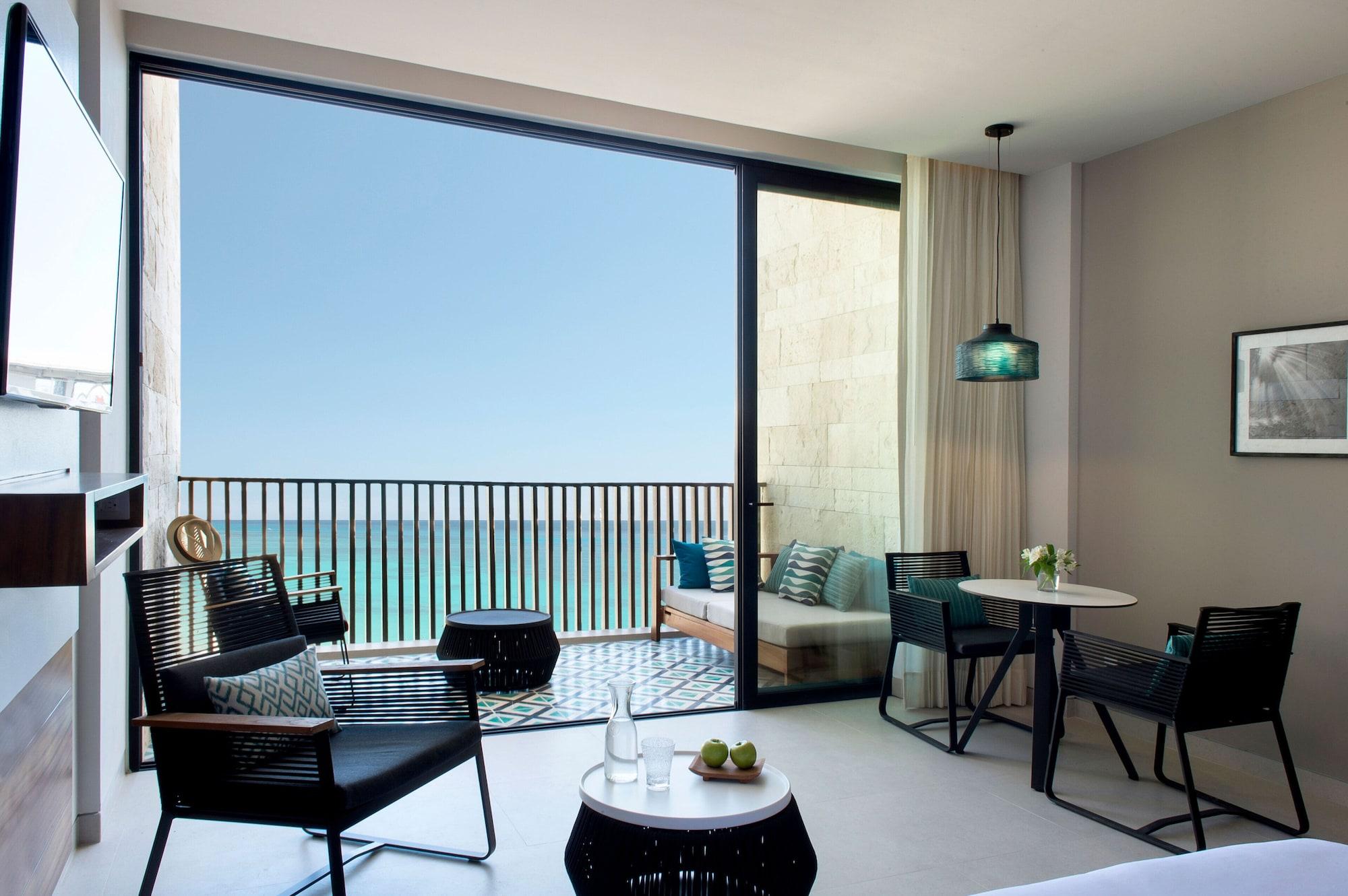 Habitación Frente al Mar con 2 Camas Queen