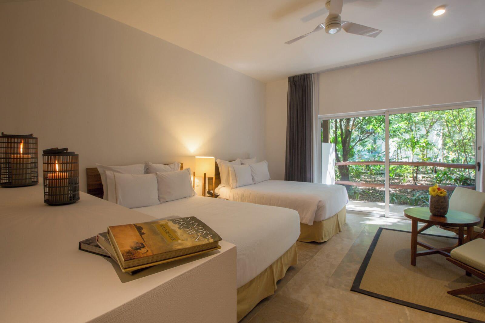 Habitación estándar, 2 camas dobles, para no fumadores (Casita)