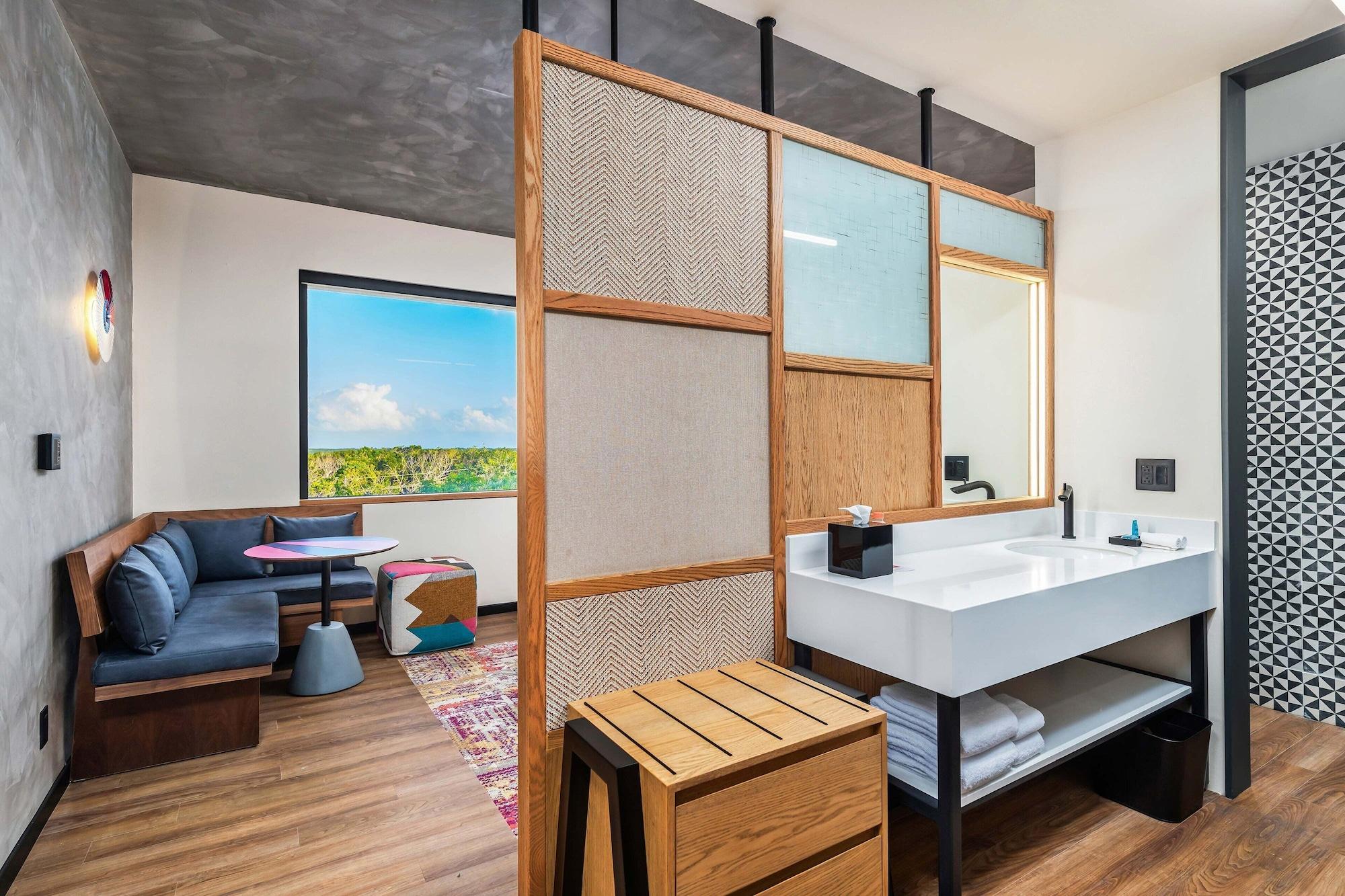 aloft, Habitación, 2 camas dobles, vista a la ciudad