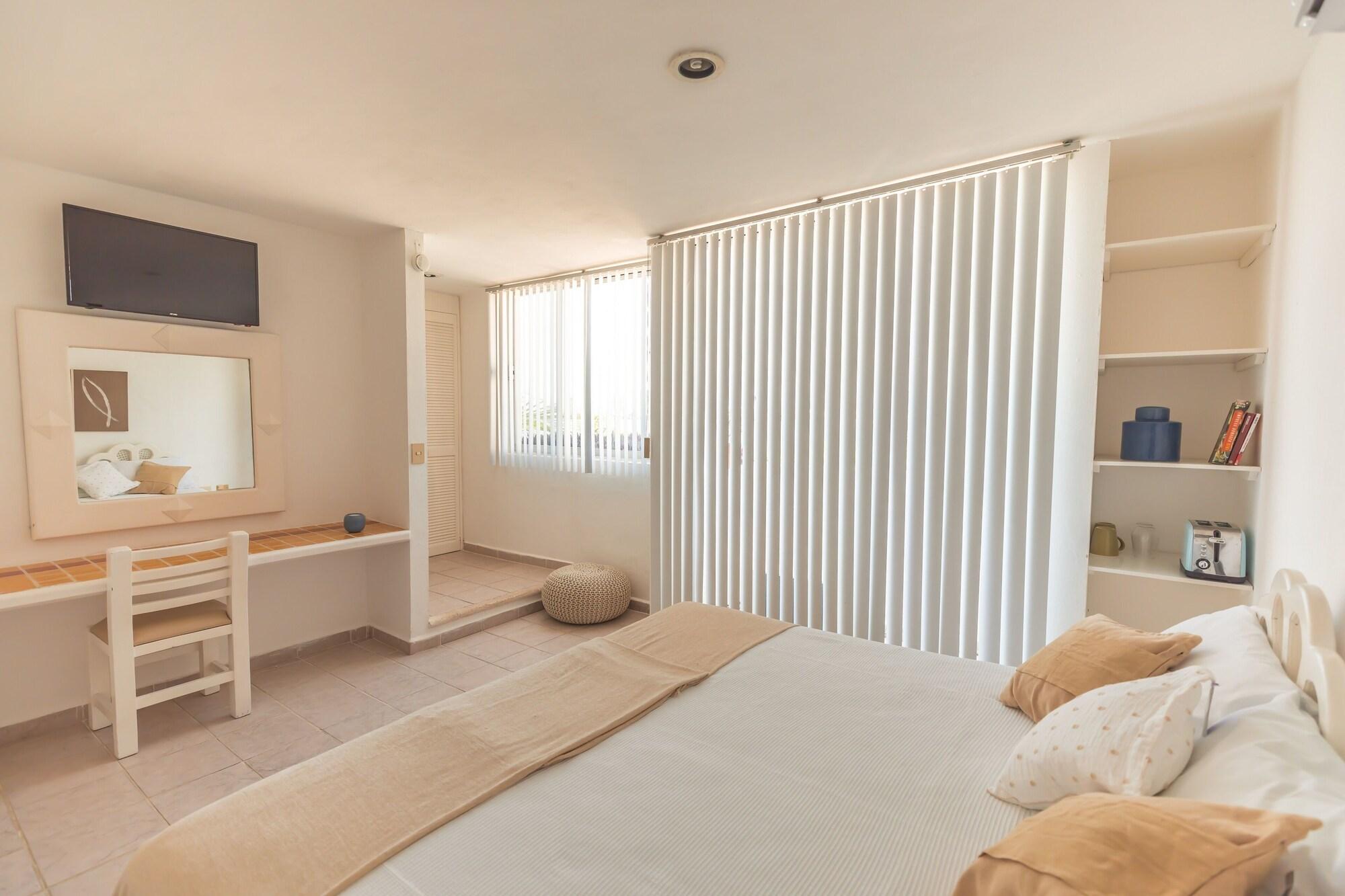 Habitación, 1 cama King size, vista al jardín