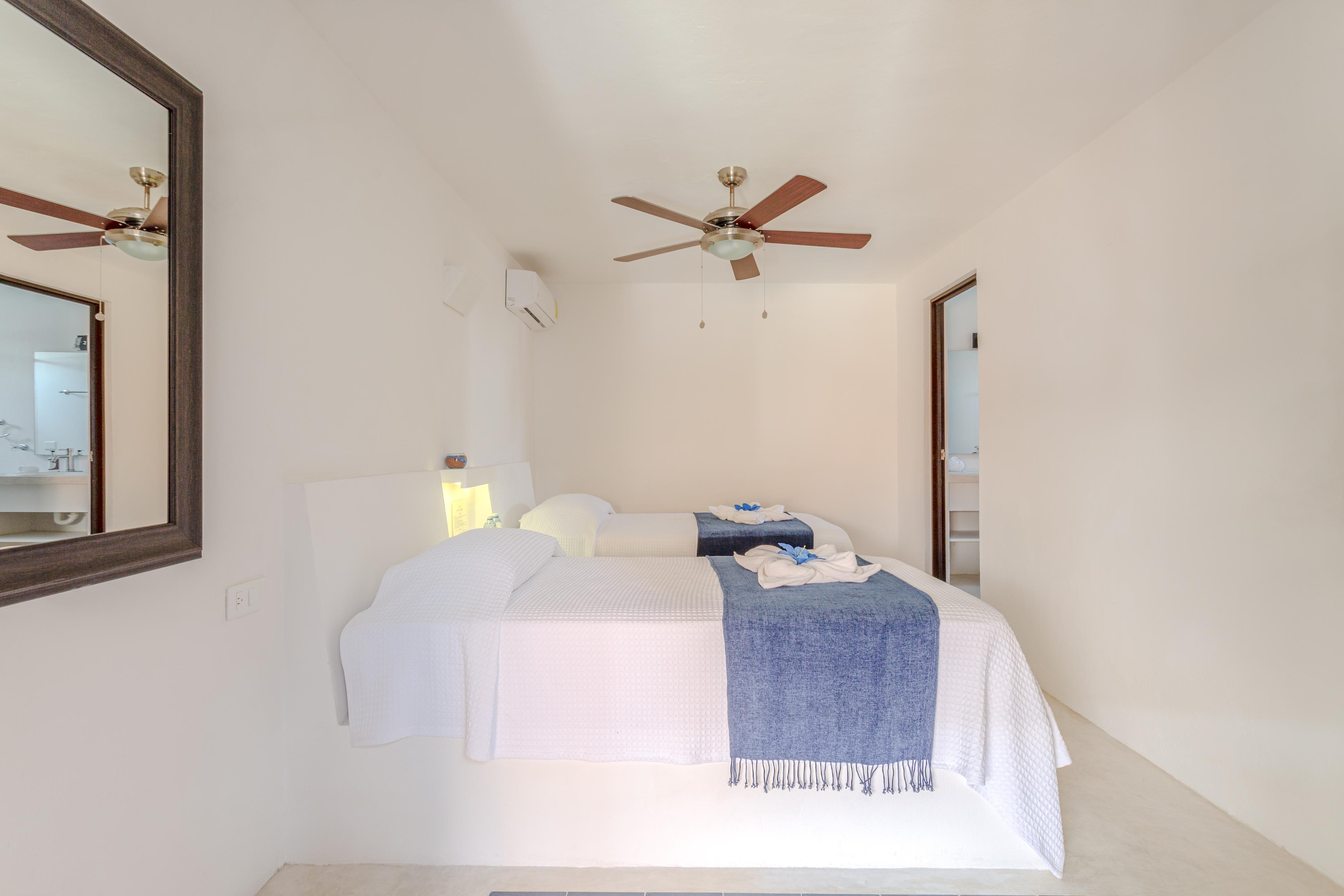 Habitación Twin Estándar con Vista al Jardín