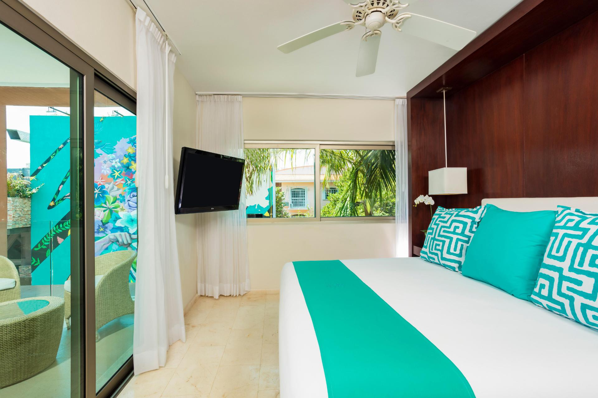 Habitación de Lujo con Vista al Jardín
