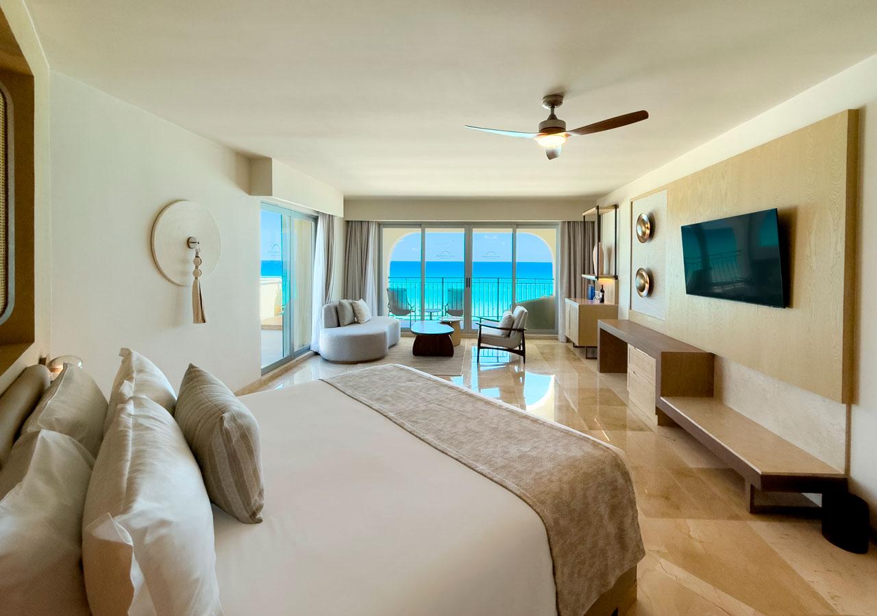 Habitación Cuádruple Luxury con Vista al Mar