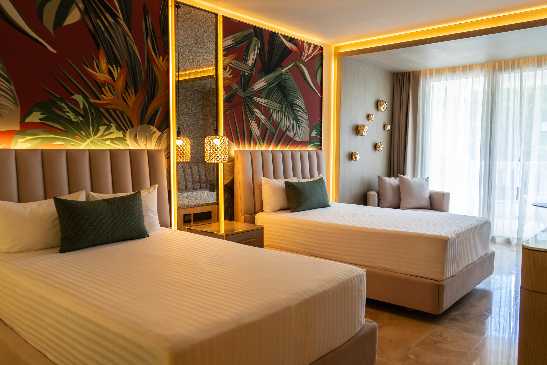 Habitación Doble de Lujo con Vista al Jardín