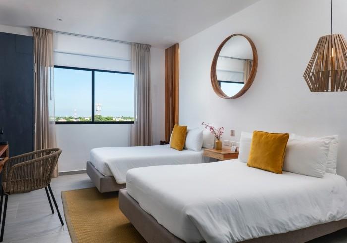 Habitación Cuádruple Estándar con Vista