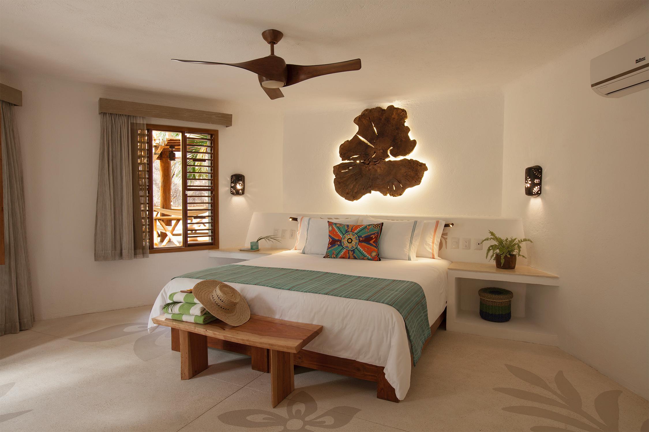 Habitación Cuádruple Estándar con Vista al Jardín