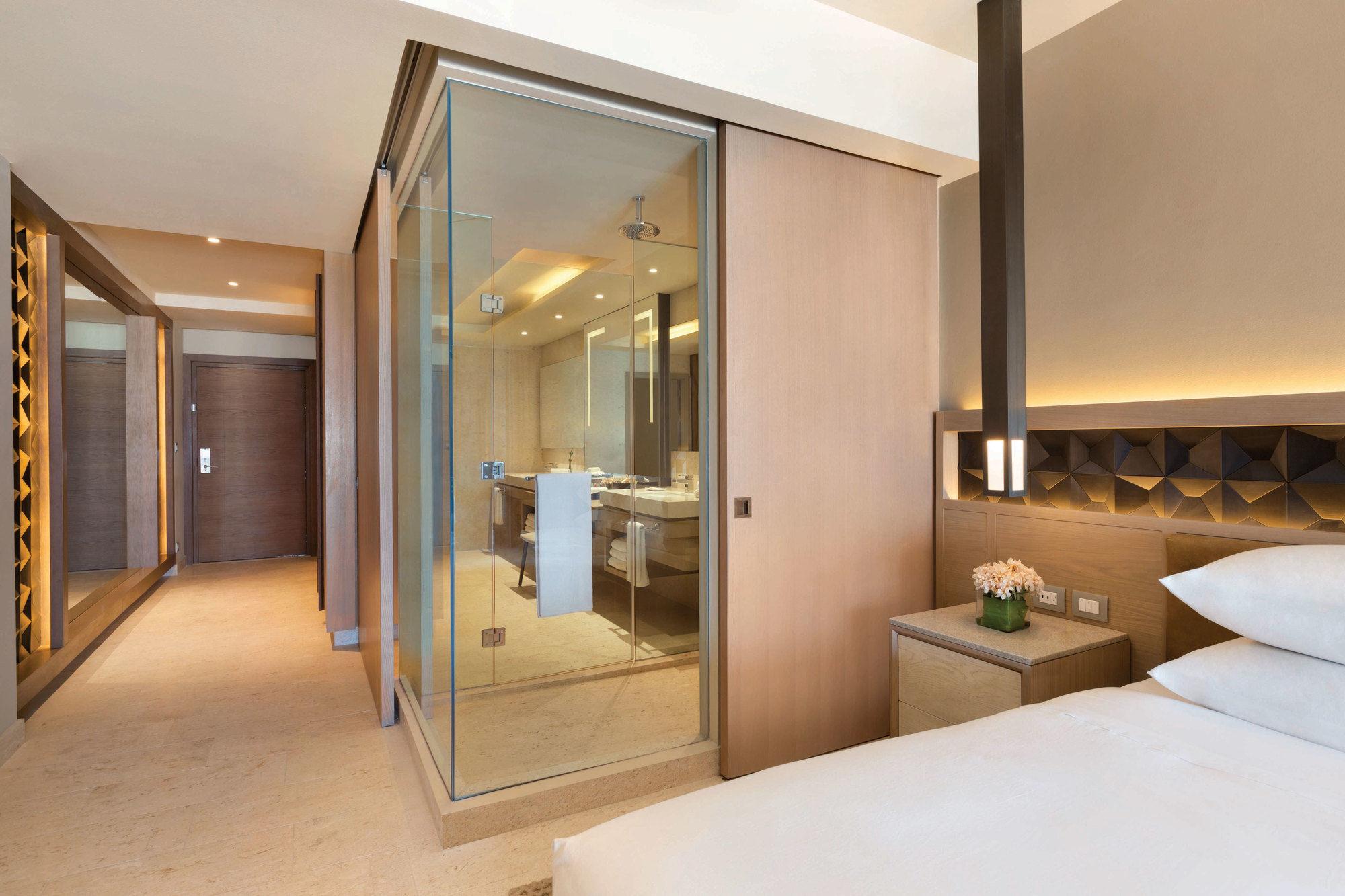 Suite, 2 camas dobles, acceso a la piscina (Turquoize Sky Swim Up Ocean Front)