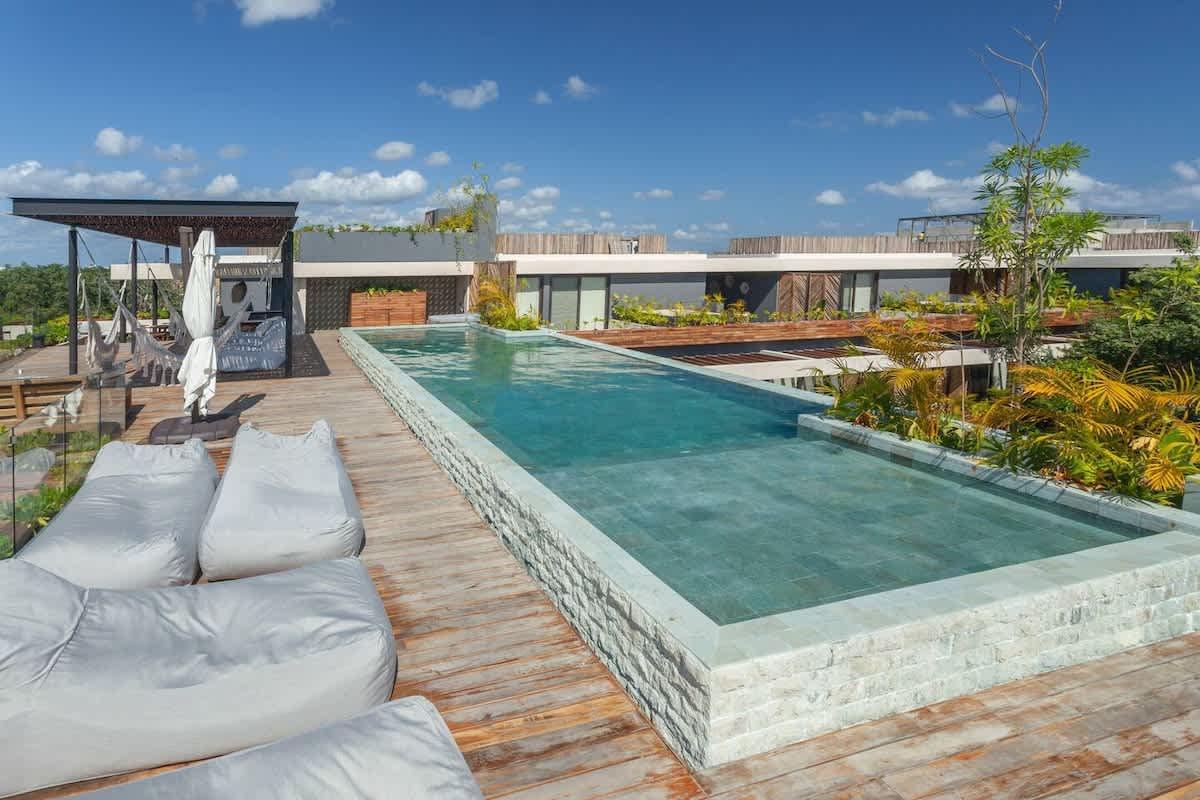 Exquisite apt with private pool in Luum Zama