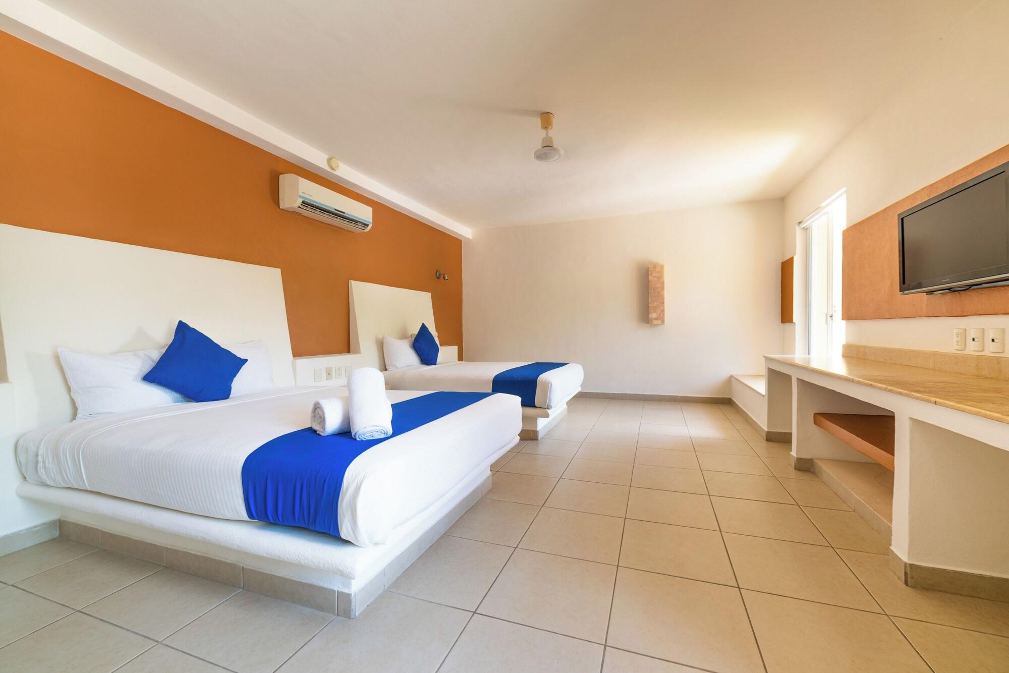 Habitación cuádruple, 2 camas dobles