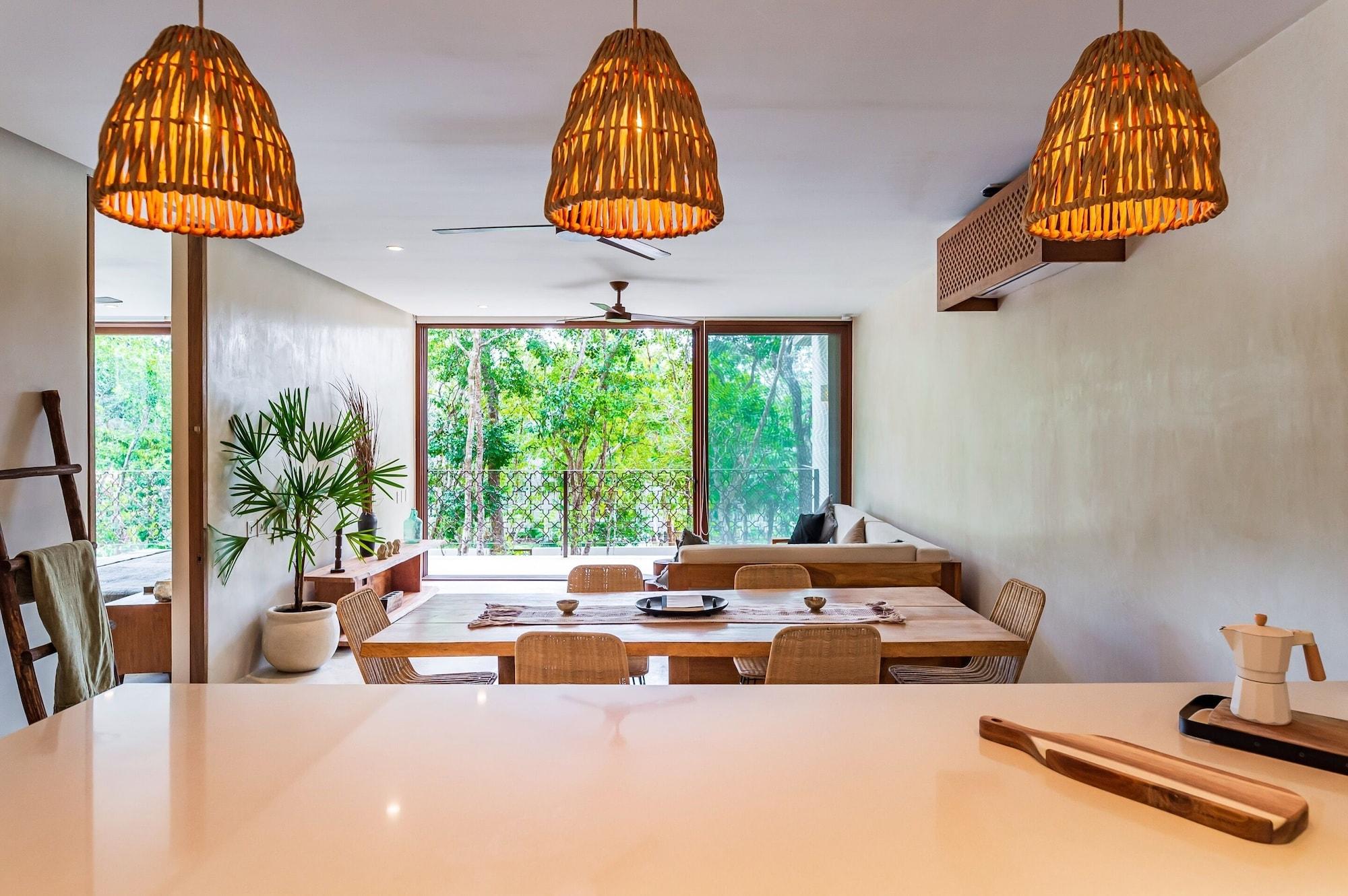 Departamento Deluxe, terraza