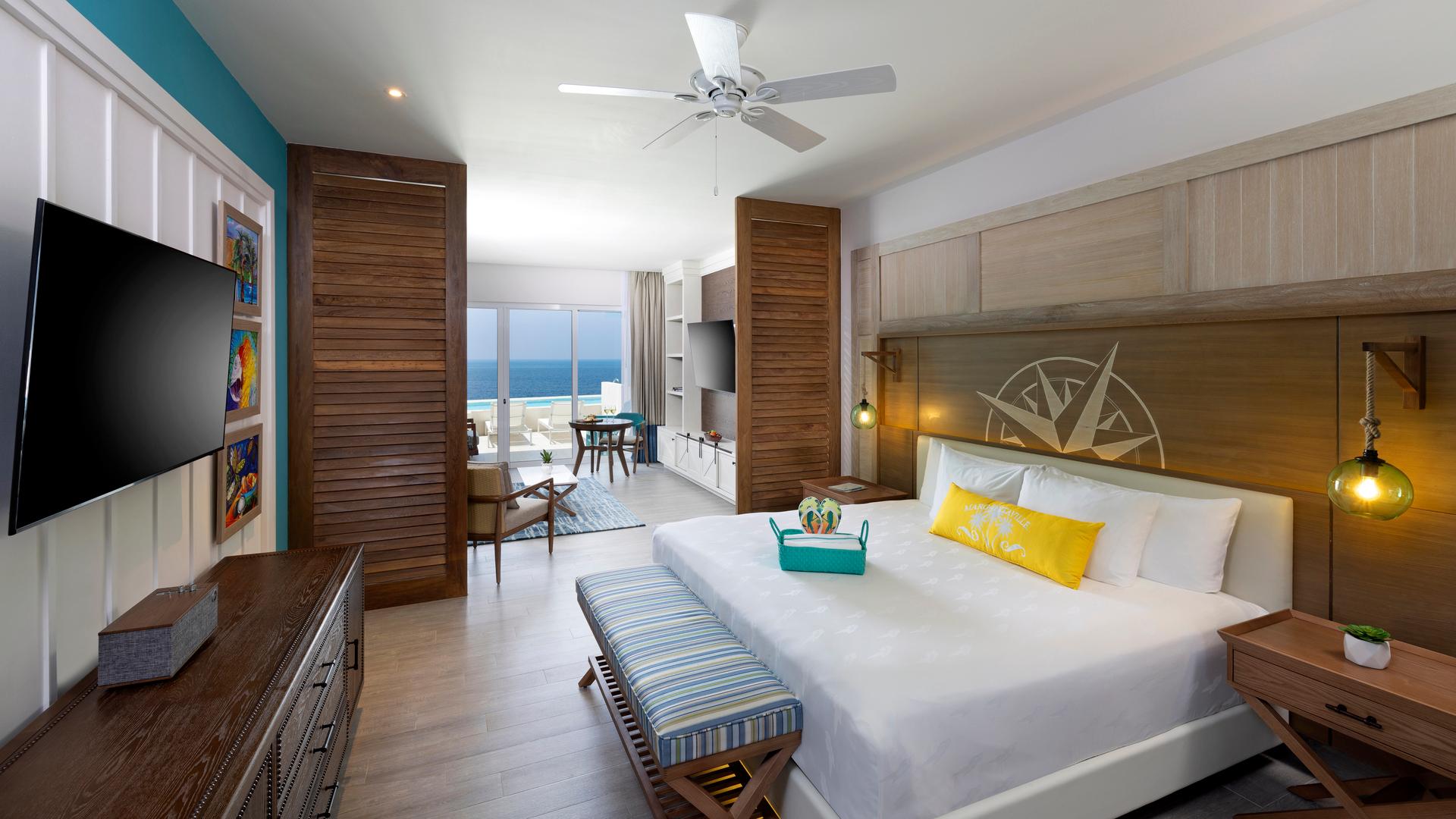 Suite   con Vista Parcial del Mar