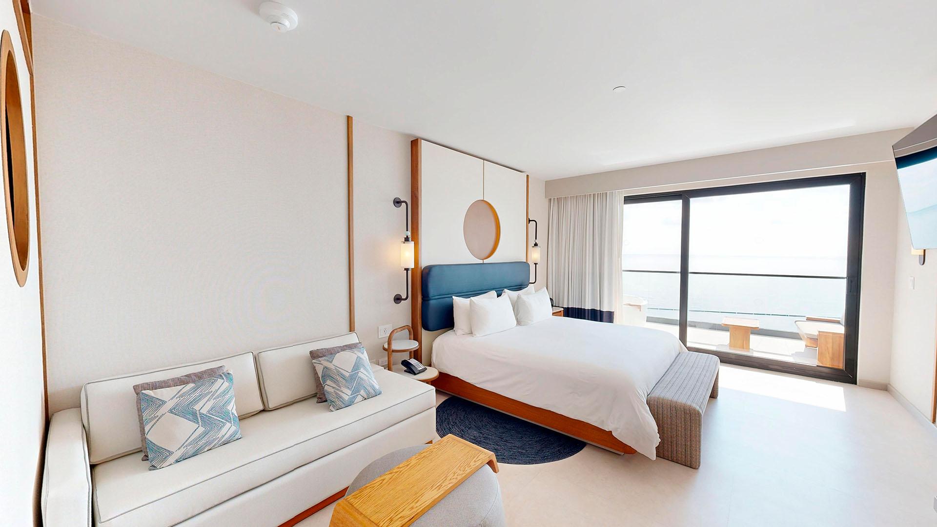 Habitación Doble de Lujo con Vista al Mar