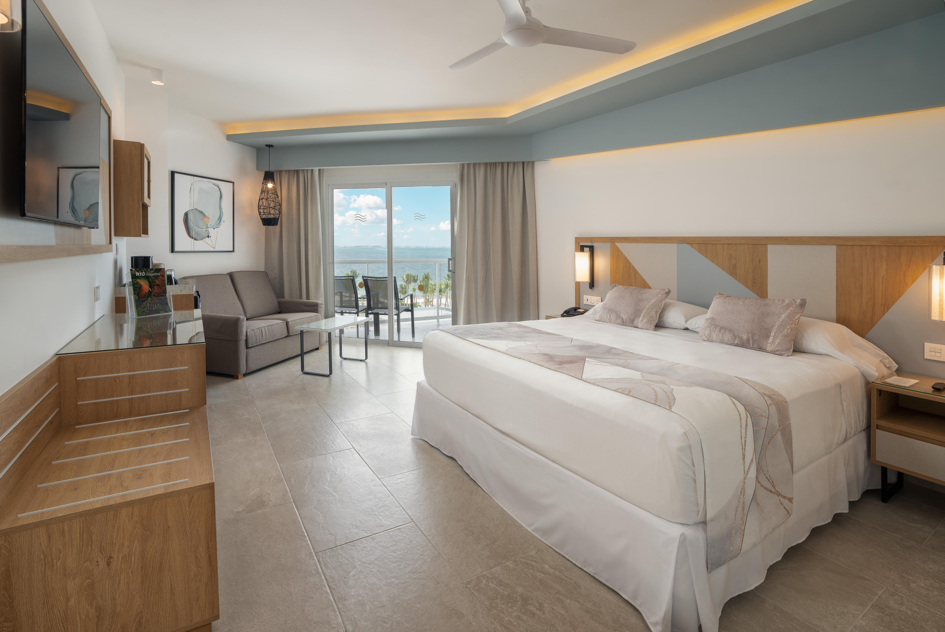 Habitación Doble   con Vista al Mar