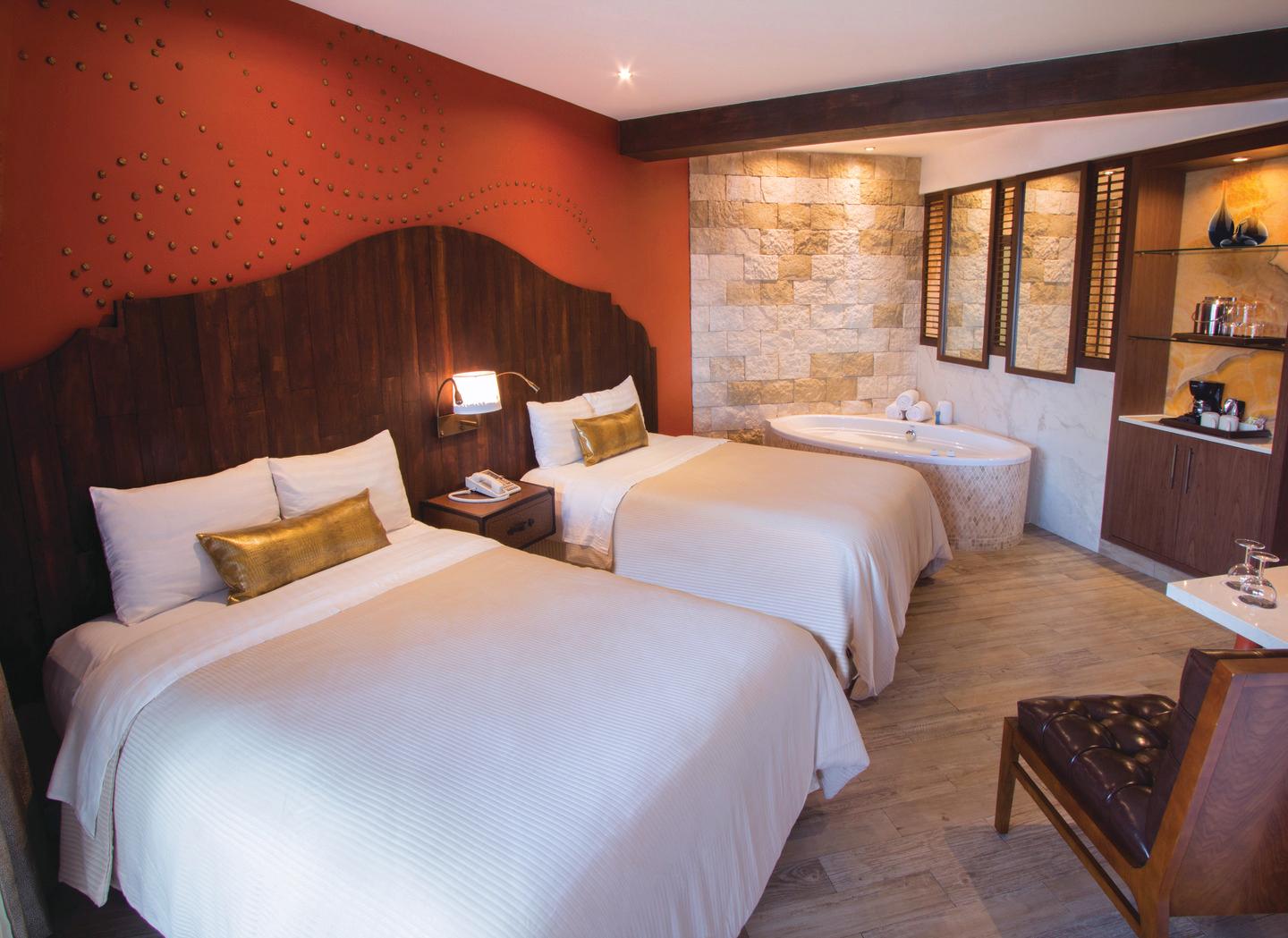 Habitación de Lujo con Vista Parcial del Mar