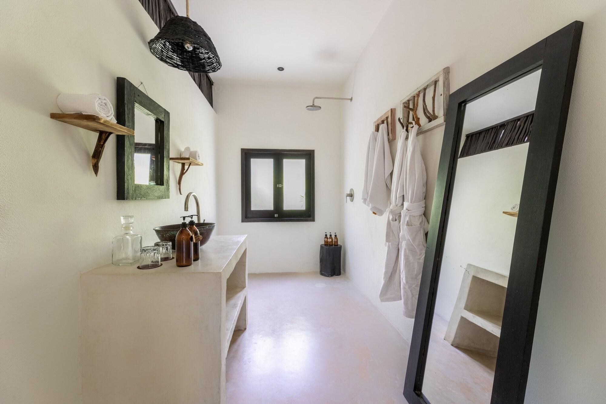 Habitación, vista al jardín