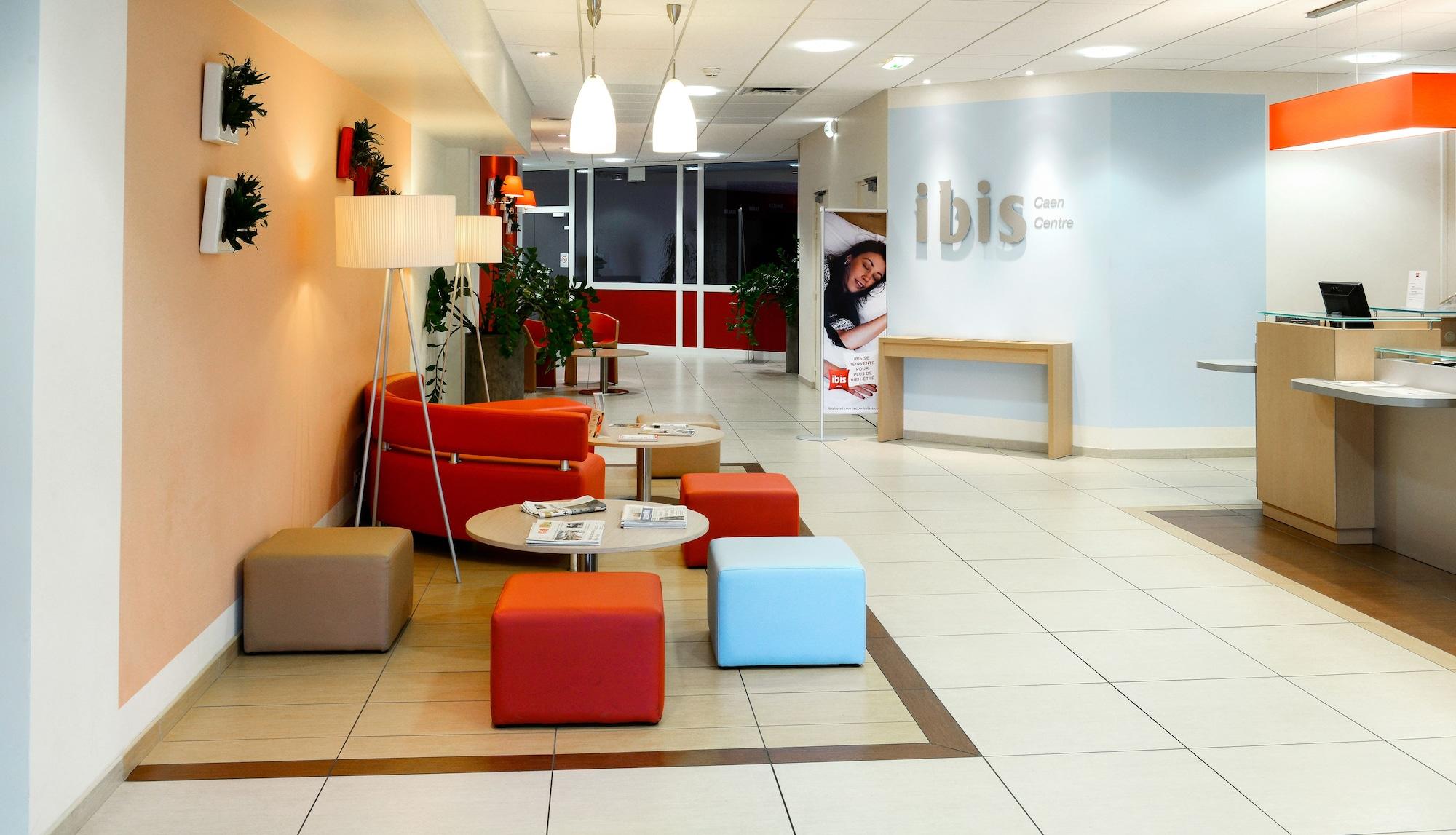 Vista Lobby ibis Caen Centre