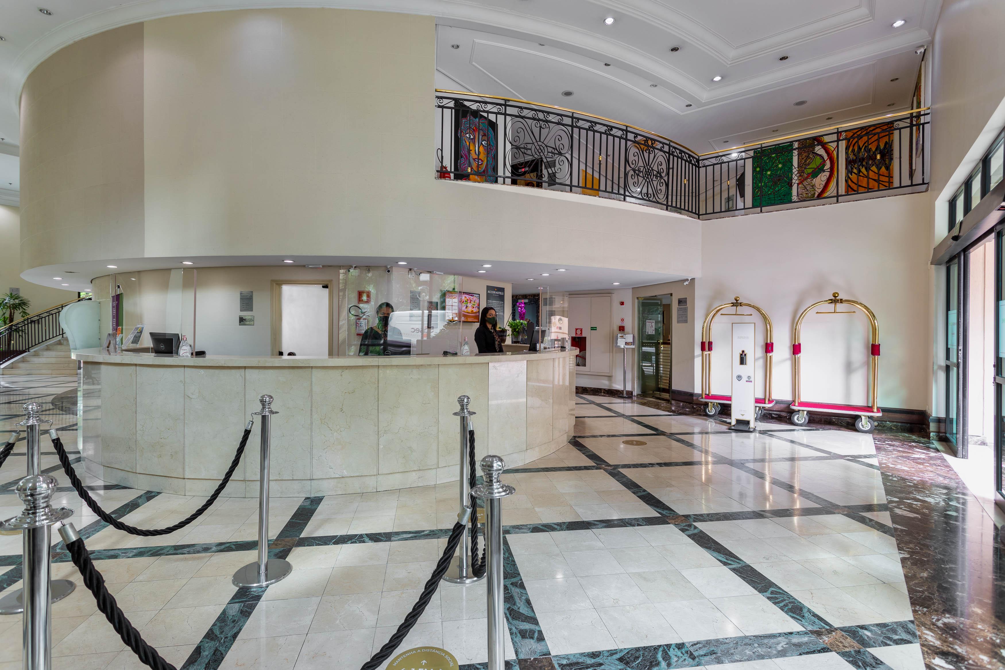 Vista Lobby Mercure São Paulo Pinheiros