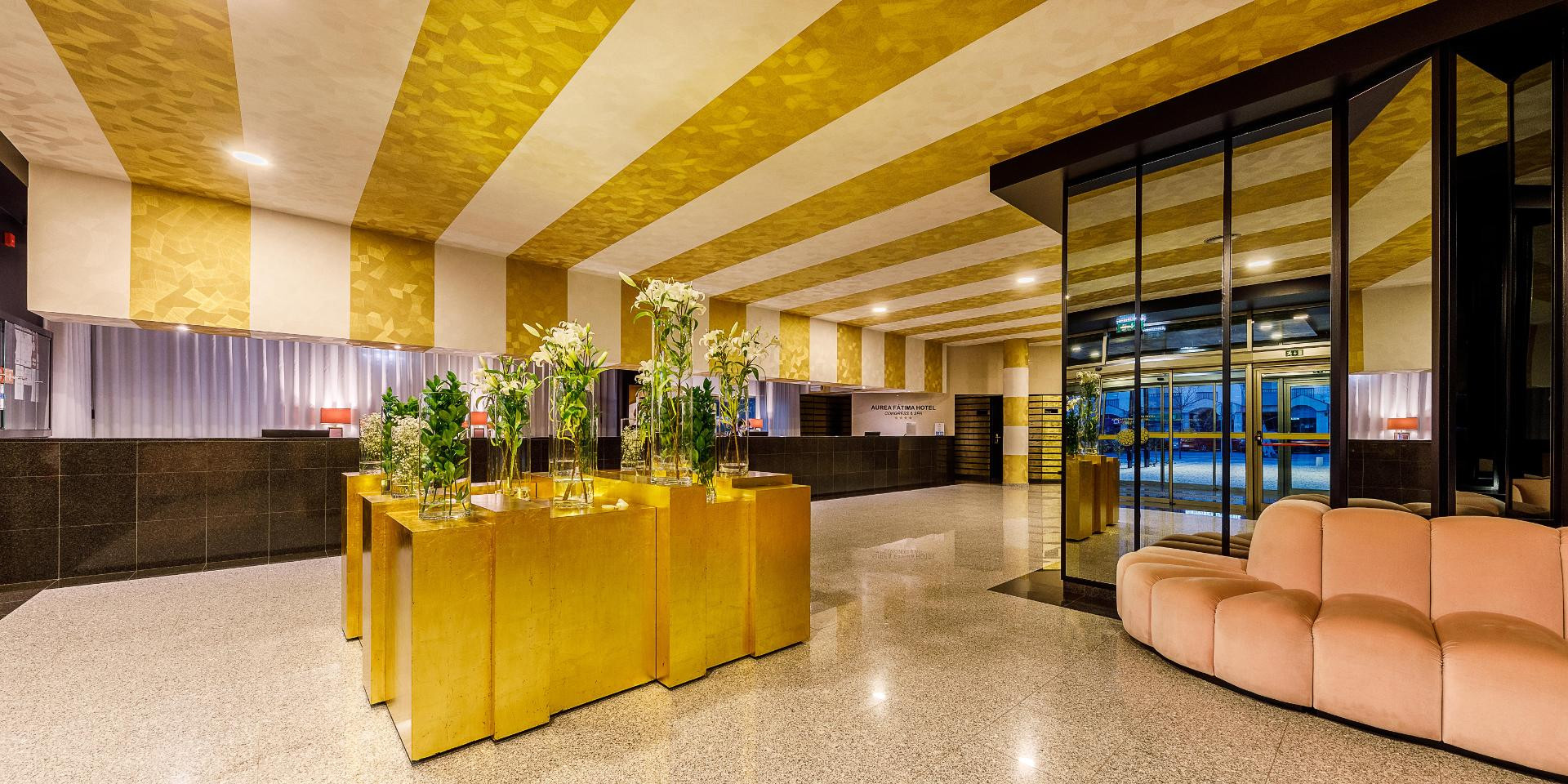 Vista Lobby Aurea Fátima Hotel Congress & Spa