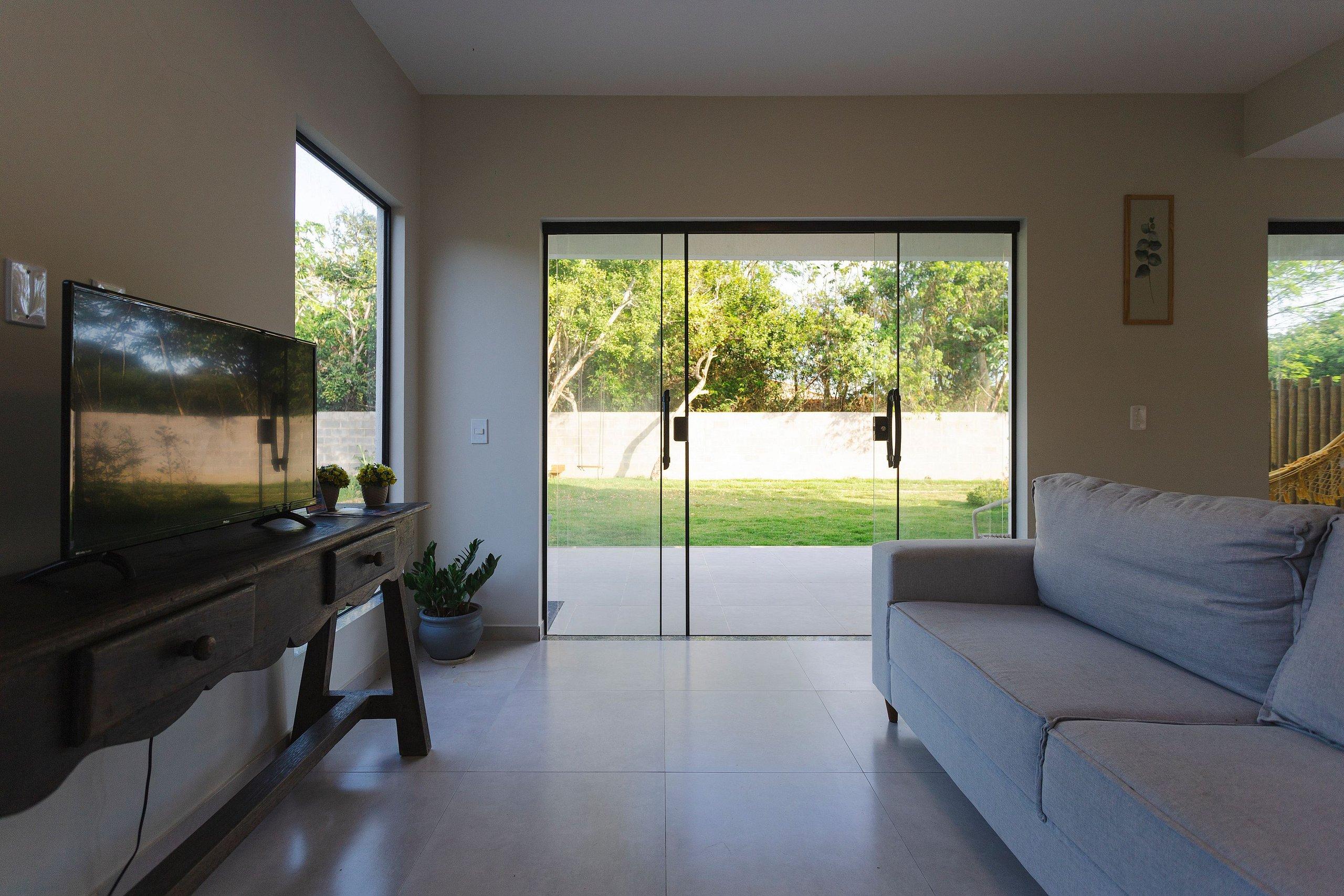 Zona de estar Casa a 1 min. da Praia Pontal do Peró | BS 313/2
