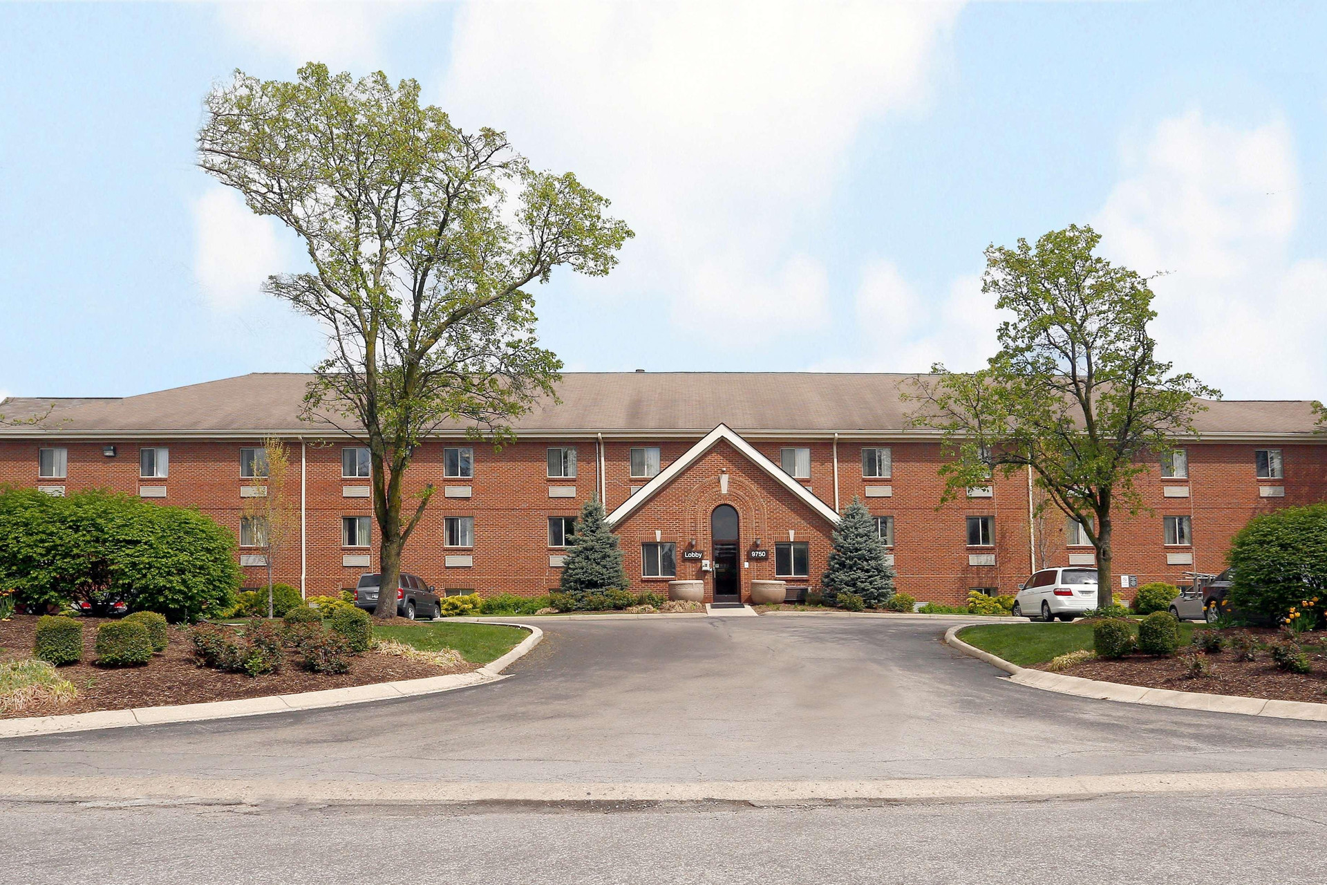 Vista Exterior Extended Stay America Select Suites Indianapolis N Carmel