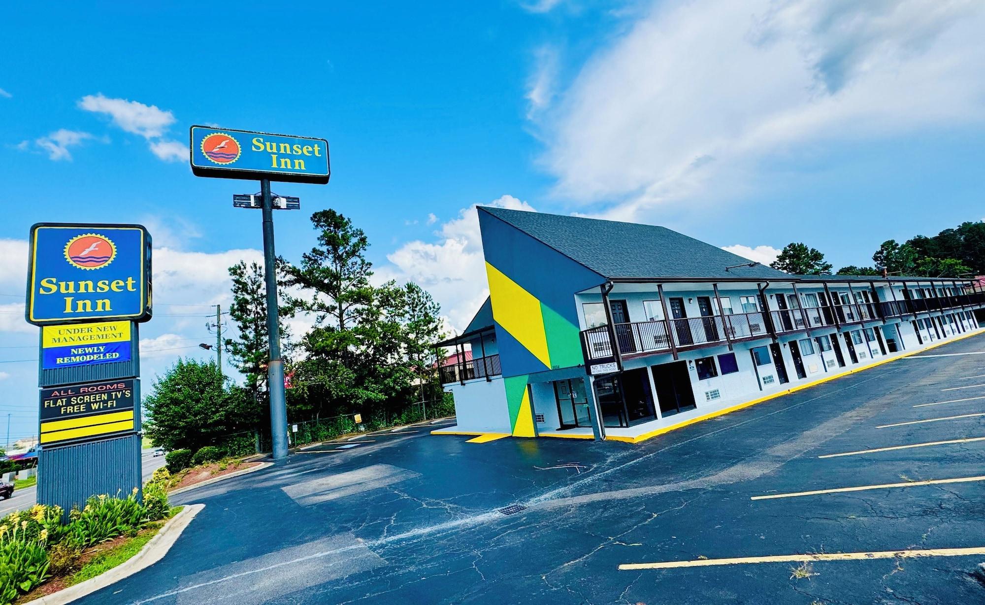 Vista Exterior Sunset Inn - Augusta